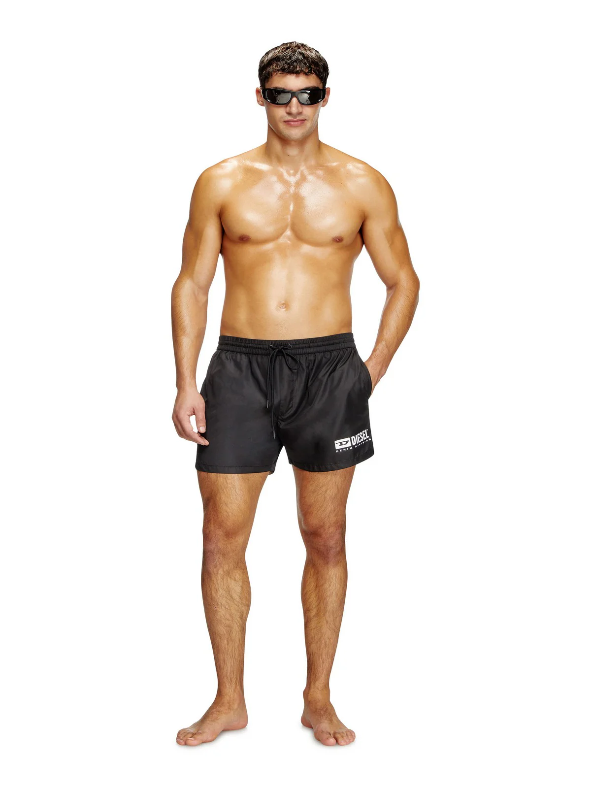 DIESEL Costume da bagno Uomo KEN-37-D-BOX BOXERS A17583 0AFBA E0013 001 - BLACK - Image 4
