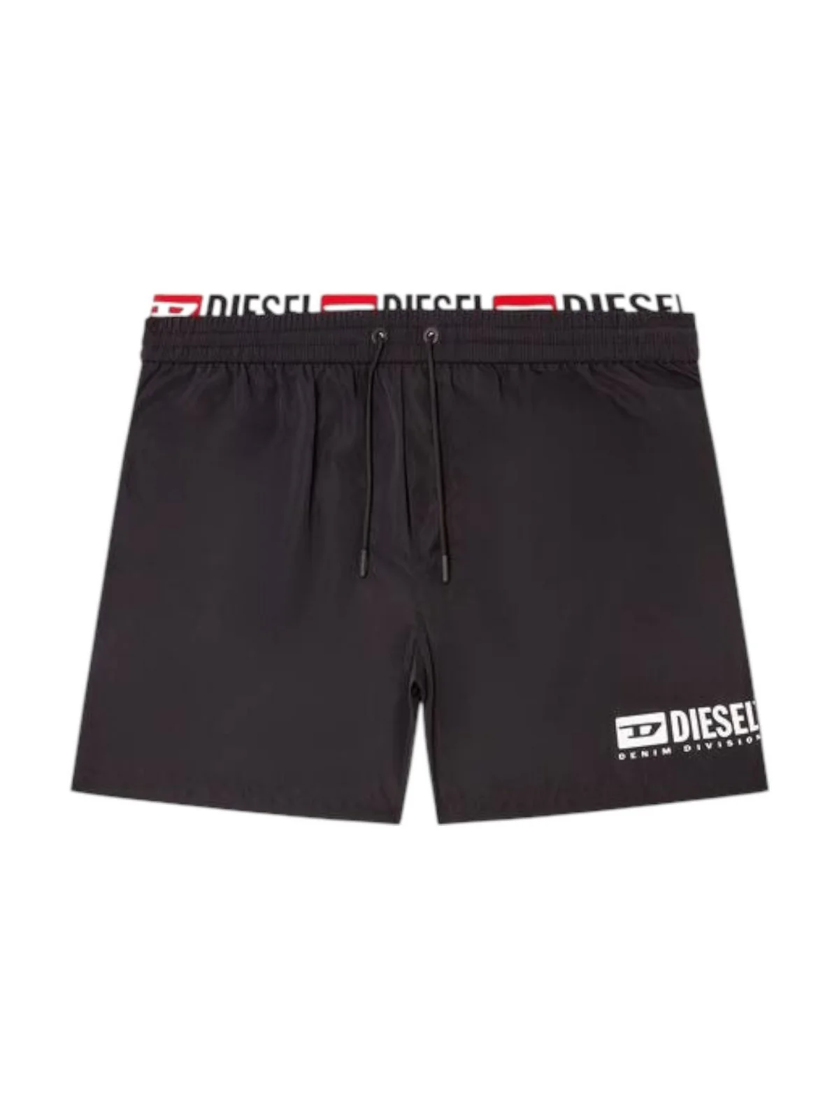 DIESEL Costume da bagno Uomo VISPER-41-D-CORE BOXERS A16301 0NJAS E0013 014 - BLACK/WHITE - Image 4