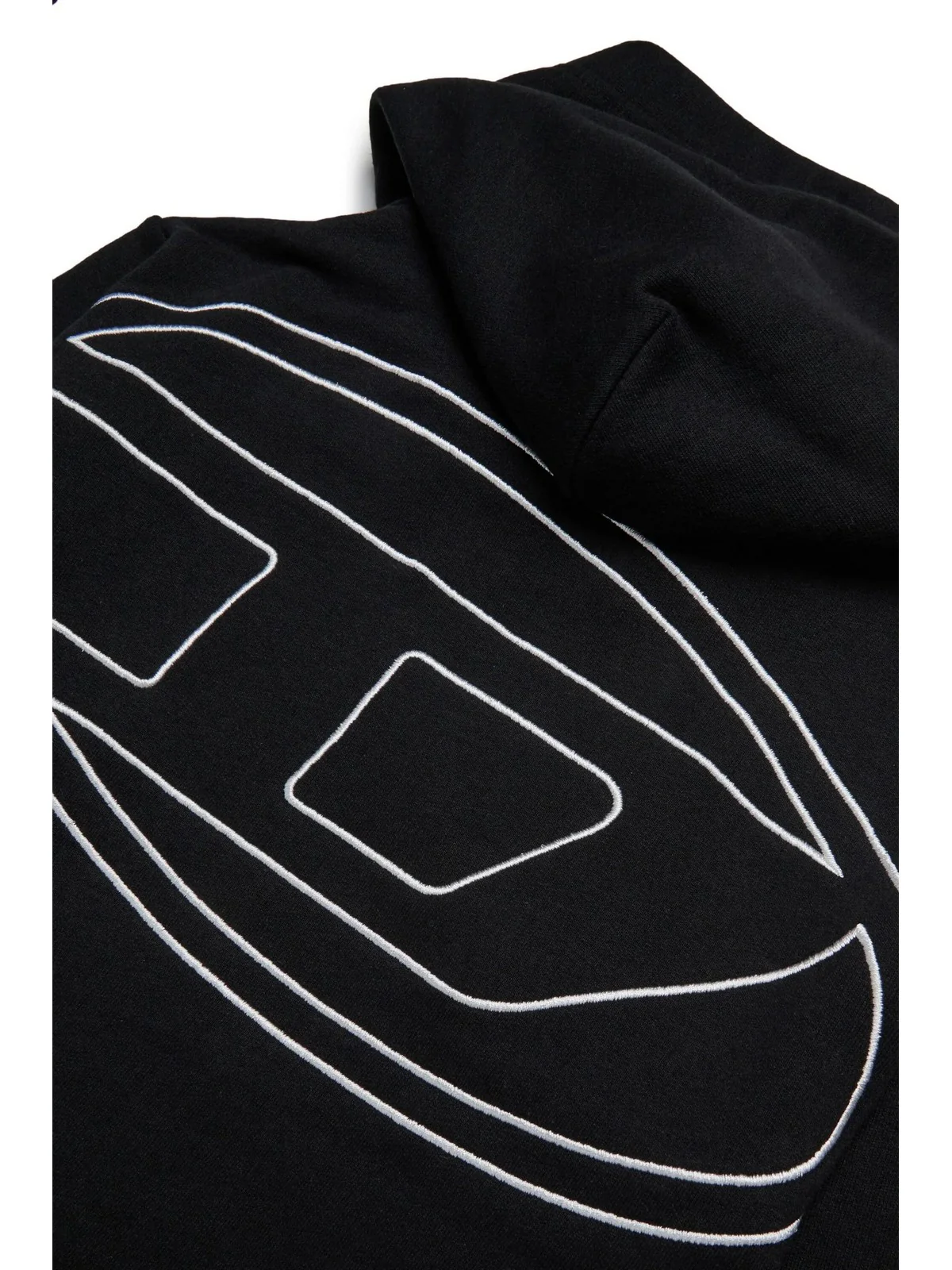 DIESEL Felpa Bambini e ragazzi  J02275 0GYCJ K900 Nero - Image 3