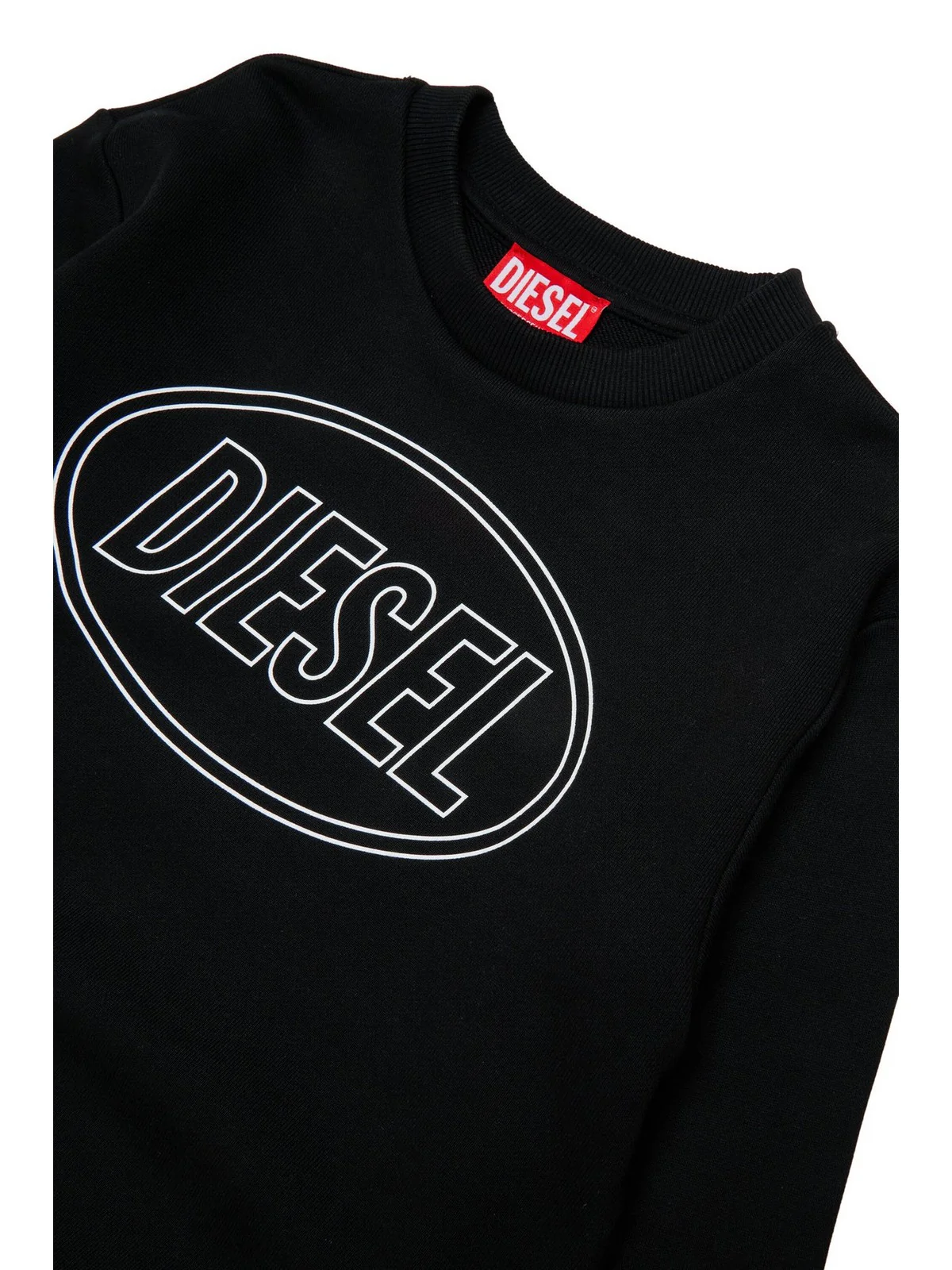 DIESEL Felpa Bambini e ragazzi  J02611 0GEAD K900 Nero - Image 2