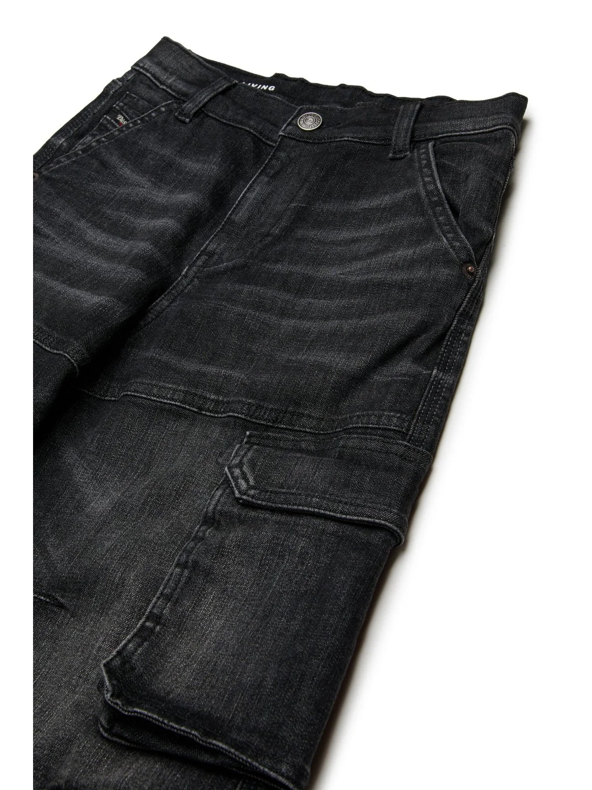 DIESEL Jeans Bambine e ragazze  J02514 KXBQQ K02 DENIM NERO - Image 4