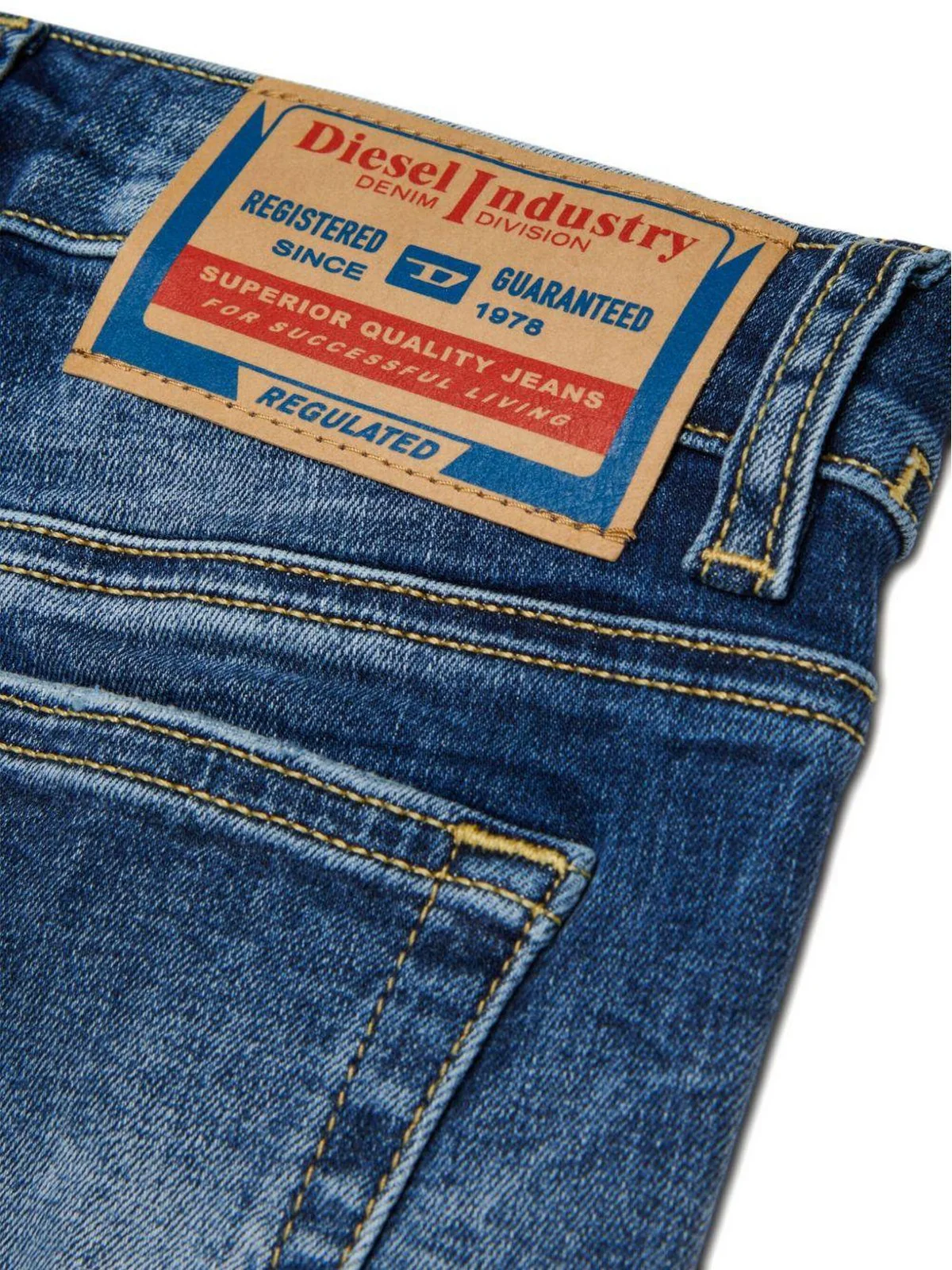 DIESEL Jeans Bambini e ragazzi  J00808 KXBRA K01 BLU - Image 3