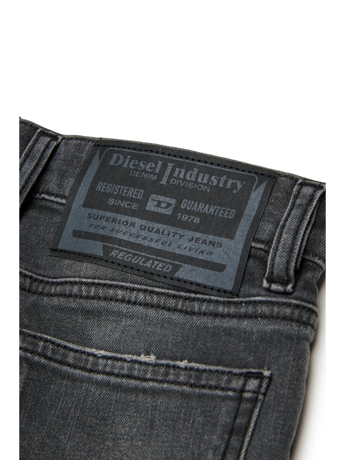 DIESEL Jeans Bambini e ragazzi  J00810 KXBQN K02 DENIM NERO - Image 3