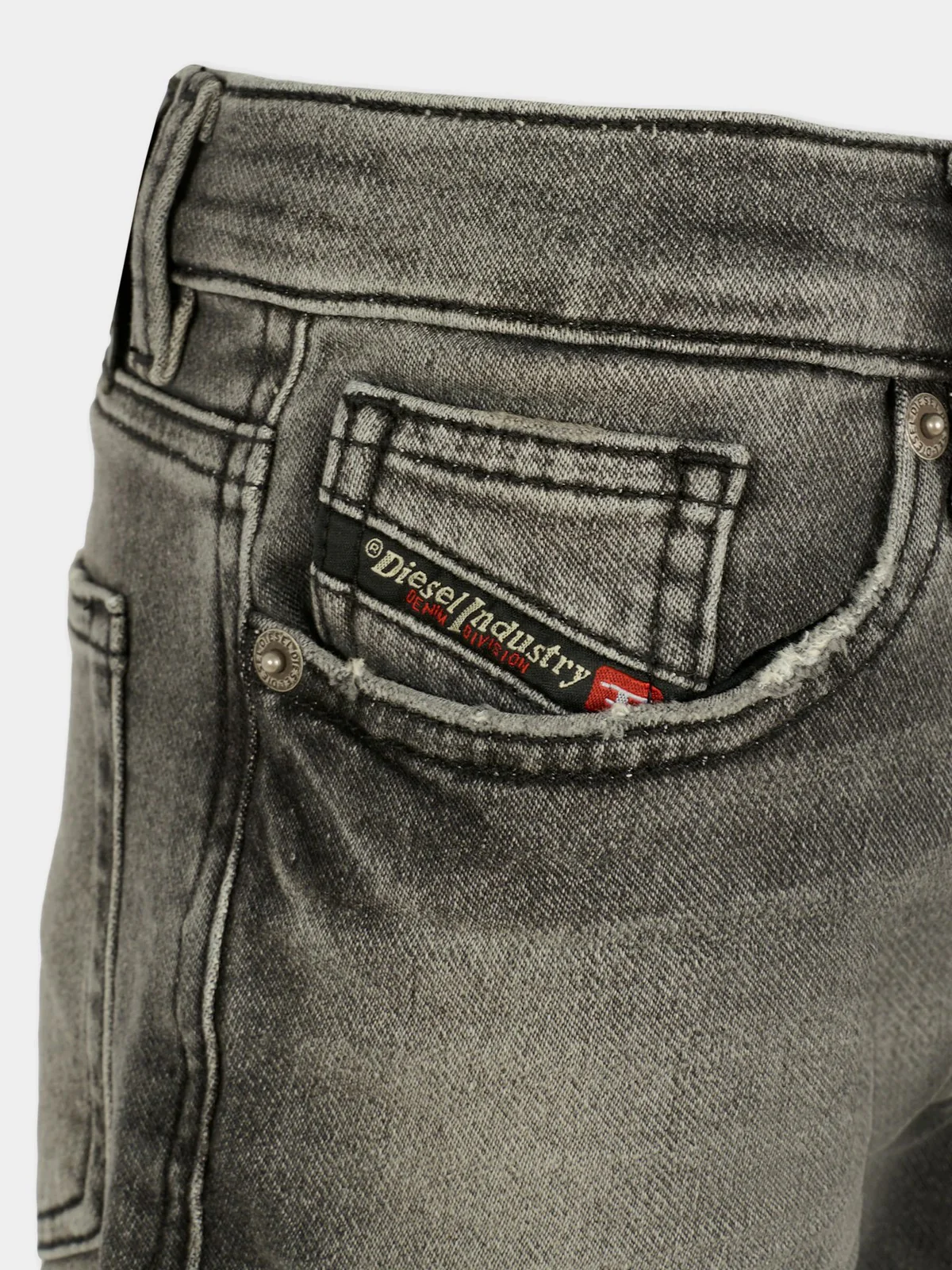 DIESEL Jeans Bambini e ragazzi J00994 KXBRJ K02 DENIM NERO - Image 3