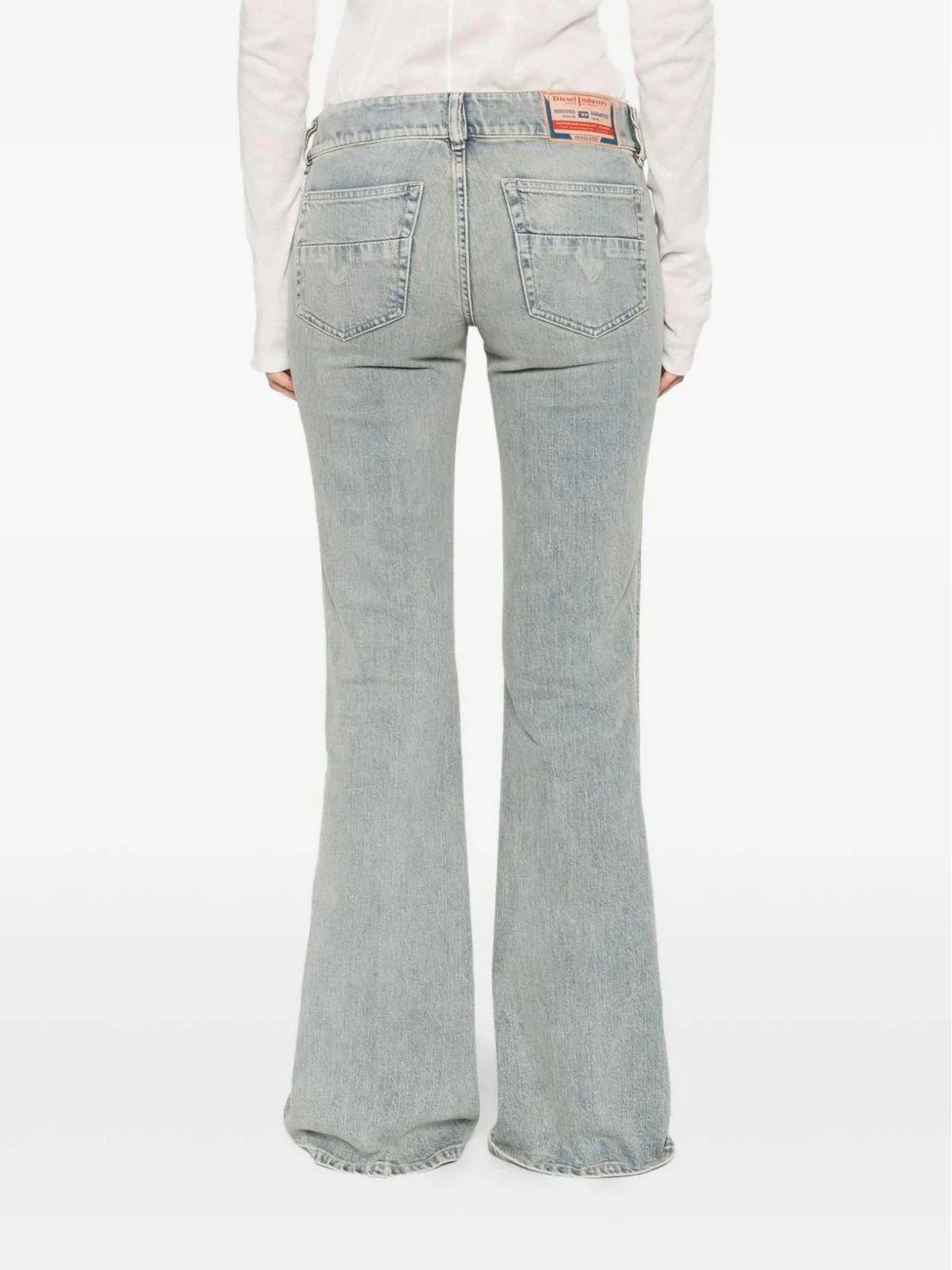 DIESEL Jeans Donna D-HUSH L.32 PANTALONI A13820 09N33 01 900 - DENIM - Image 2