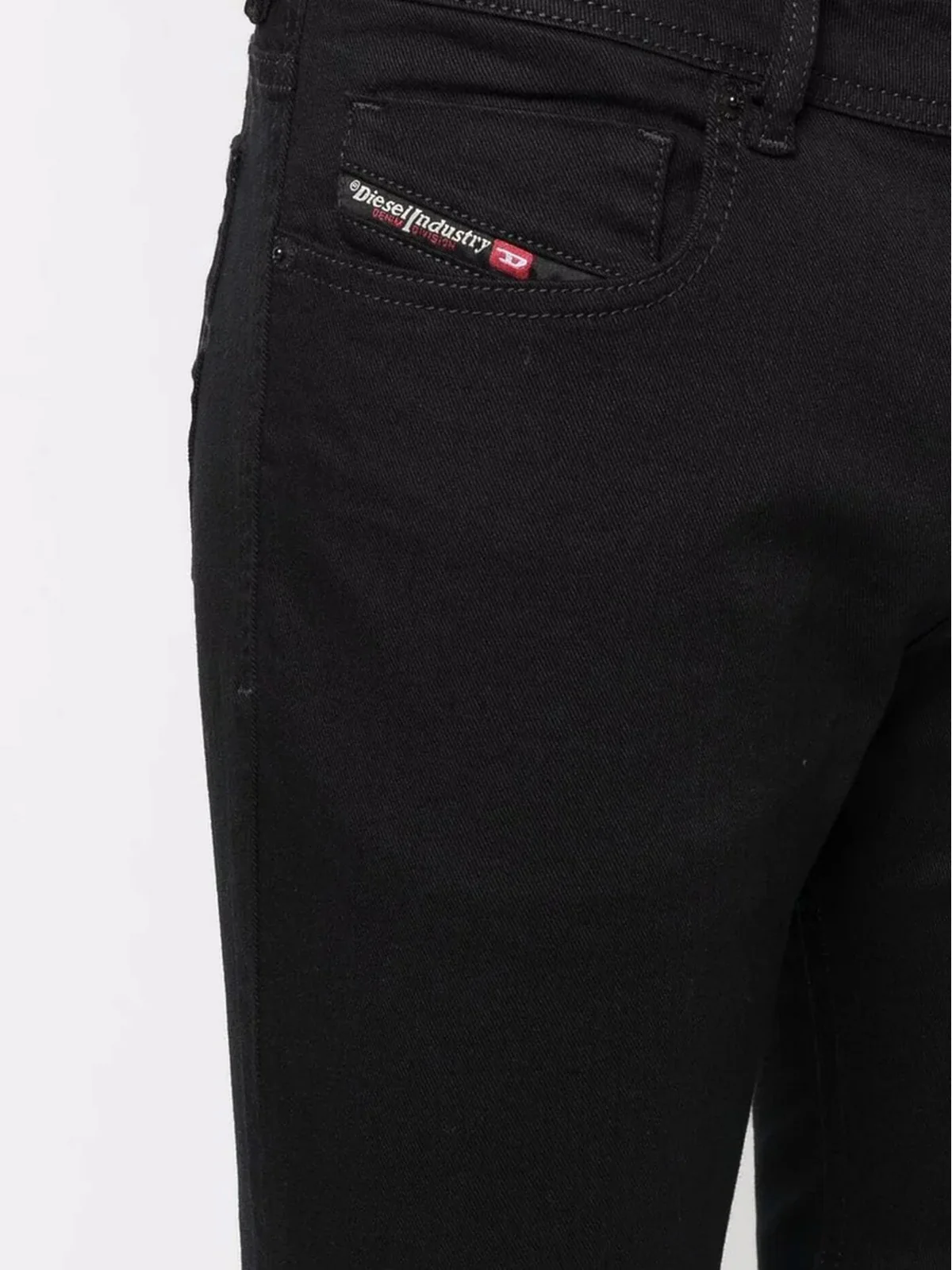 DIESEL Jeans Uomo 1979 SLEENKER L.30 PANTALONI A03595 09C51 02 008 - BLACK/DENIM - Image 4