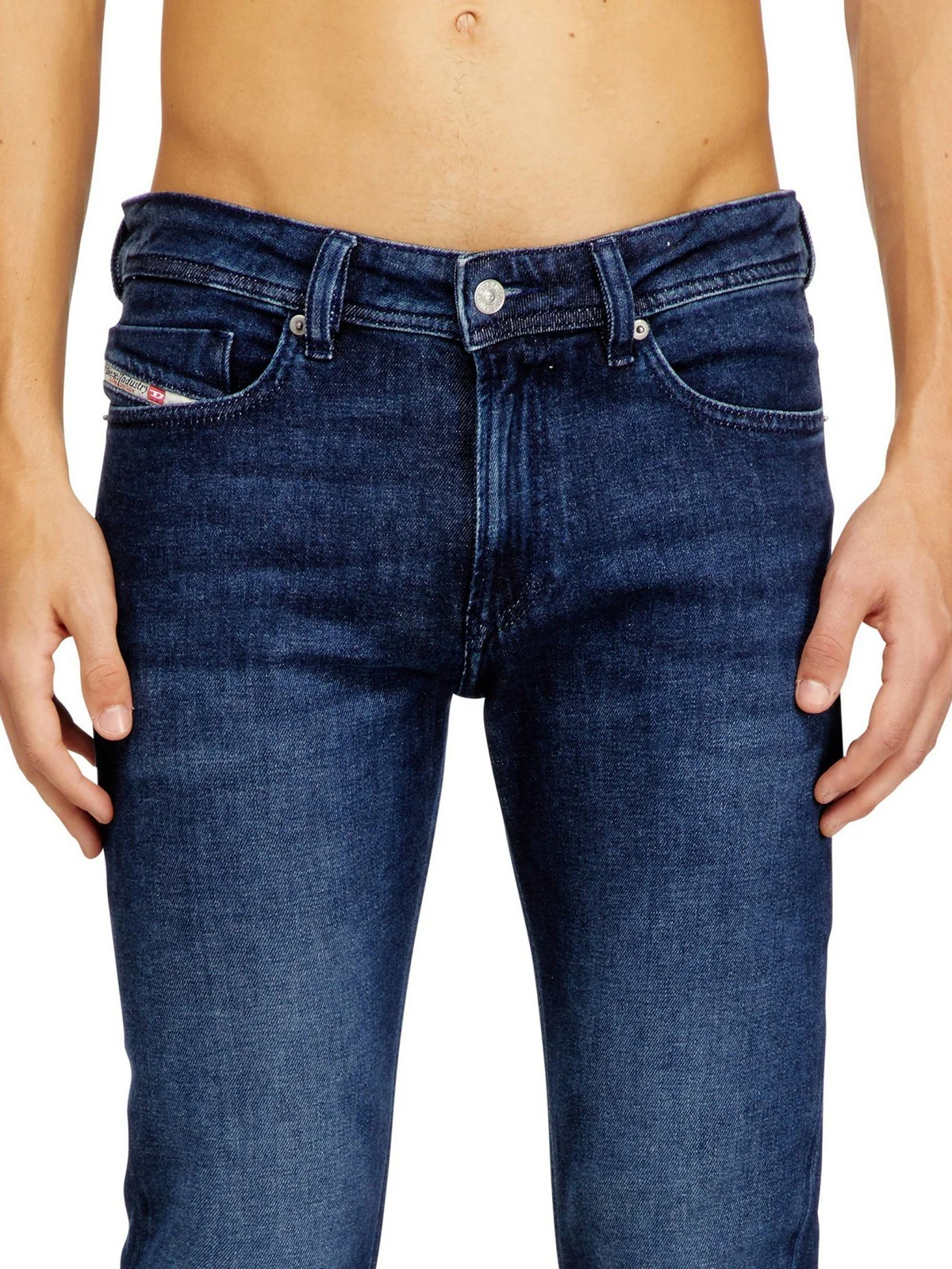 DIESEL Jeans Uomo 1979 SLEENKER L.30 PANTALONI A03595 0ADBF 01 900 - DENIM - Image 3