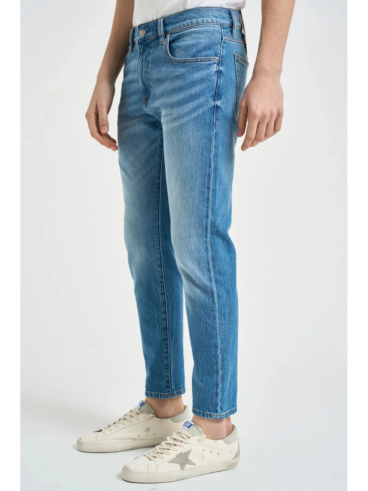 DIESEL Jeans Uomo 2019 D-STRUKT L.30 PANTALONI A03562 0ADBK 01 900 - DENIM - Image 3