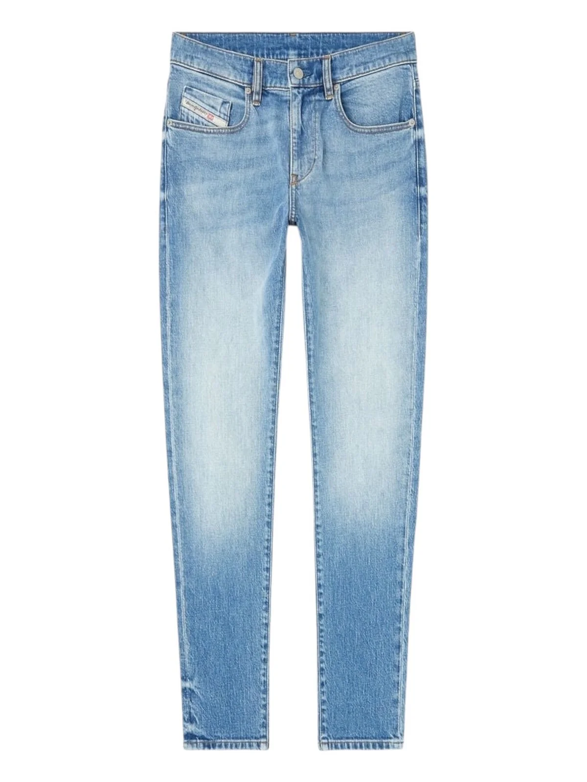 DIESEL Jeans Uomo 2019 D-STRUKT L.30 PANTALONI A03562 0ADBK 01 900 - DENIM - Image 7