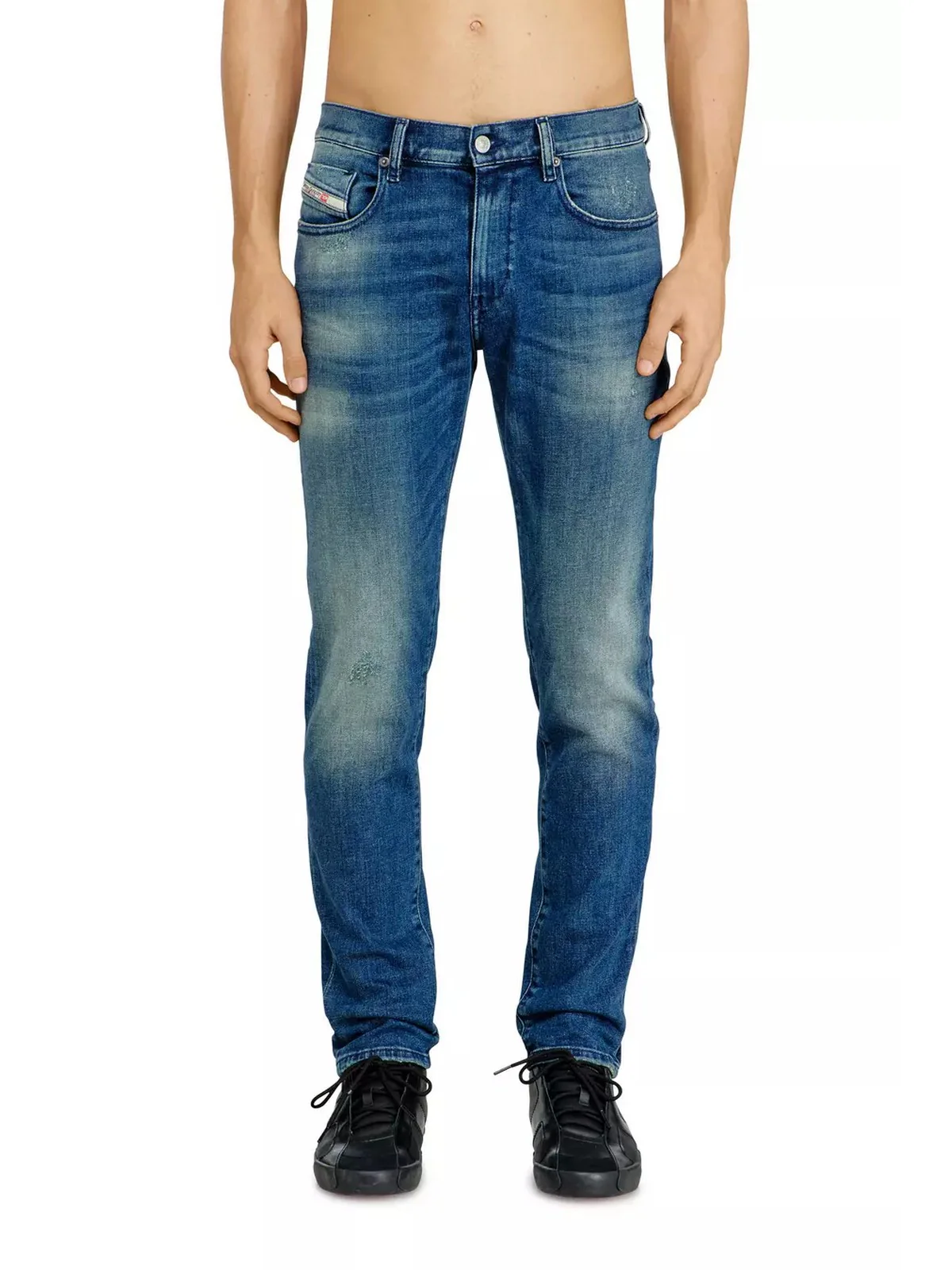 DIESEL Jeans Uomo 2019 D-STRUKT L.30 PANTALONI A03562 0ADBT 01 900 - DENIM - Image 2