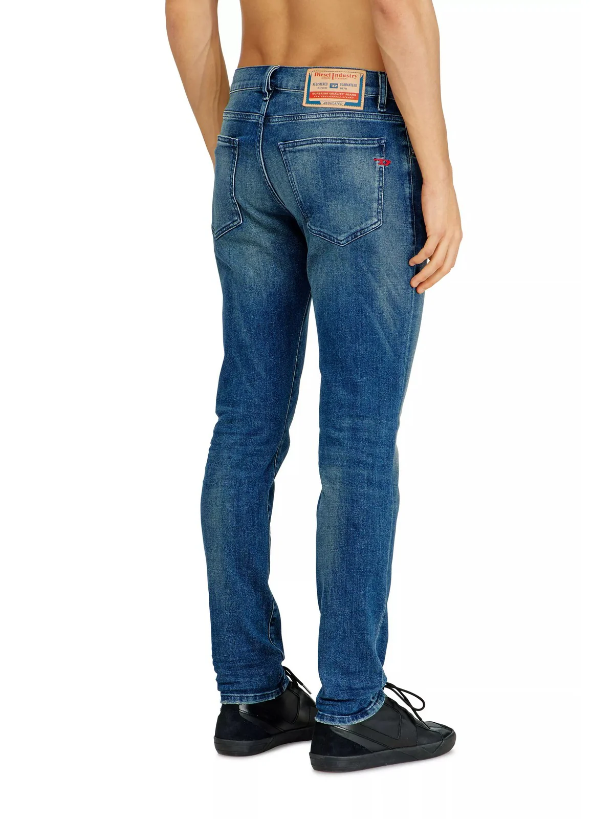 DIESEL Jeans Uomo 2019 D-STRUKT L.30 PANTALONI A03562 0ADBT 01 900 - DENIM - Image 4