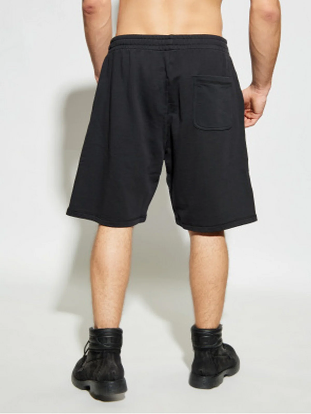 DIESEL Pantaloncini Uomo P-MARSHY-IOD CALZONCINI A21795 0BKBW 900 001 - BLACK - Image 4