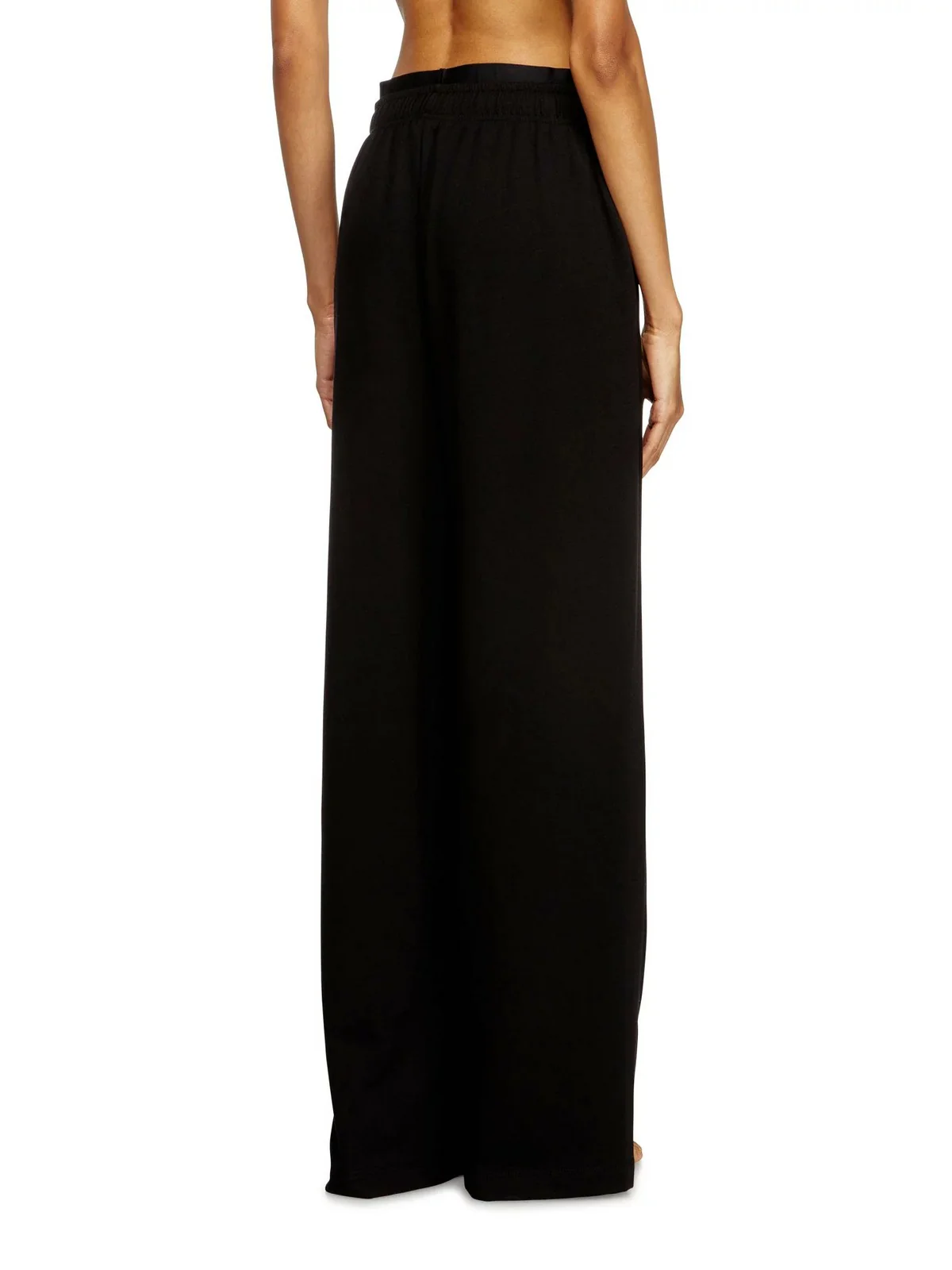DIESEL Pantalone Donna LESLIE-D-POP PANTALONI A20876 0IKBJ 9XX 001 - BLACK - Image 3