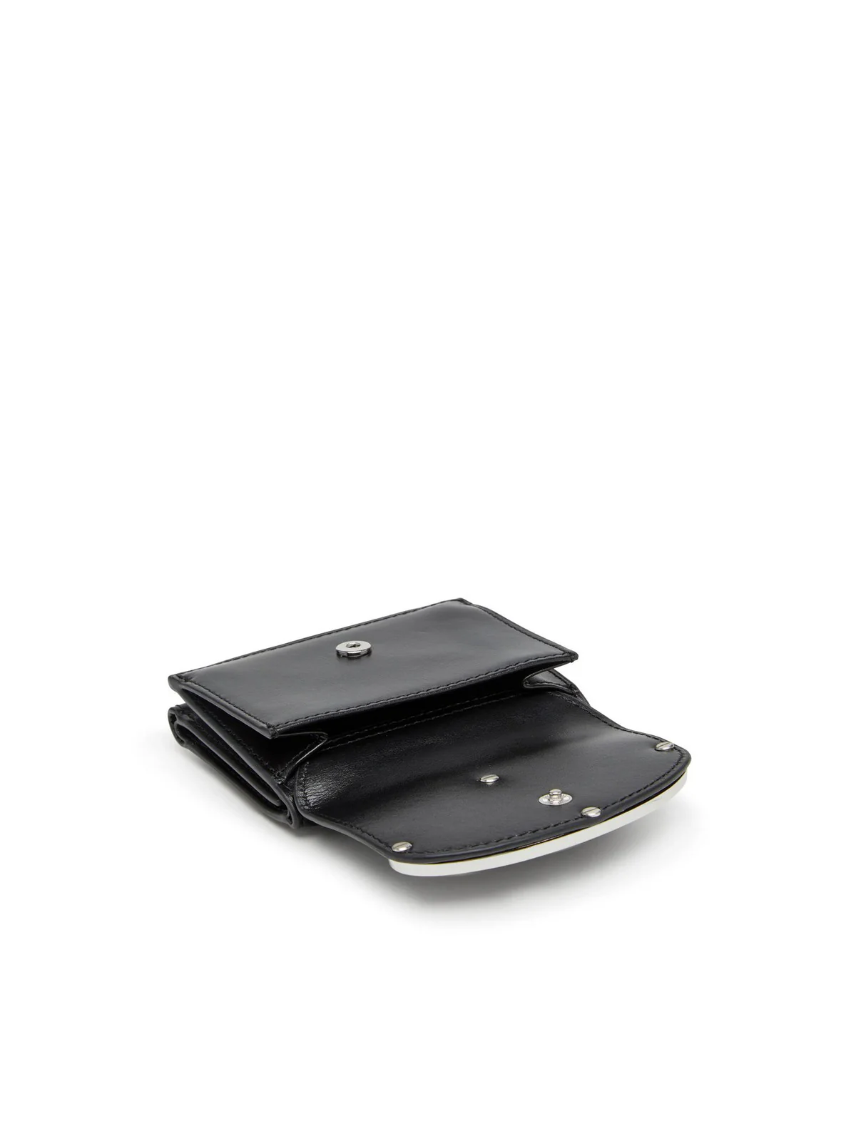 DIESEL Portafoglio Donna 1DR 1DR TRI FOLD COIN XS II WALLET X09887 PR818 T8013 001 - BLACK - Image 2
