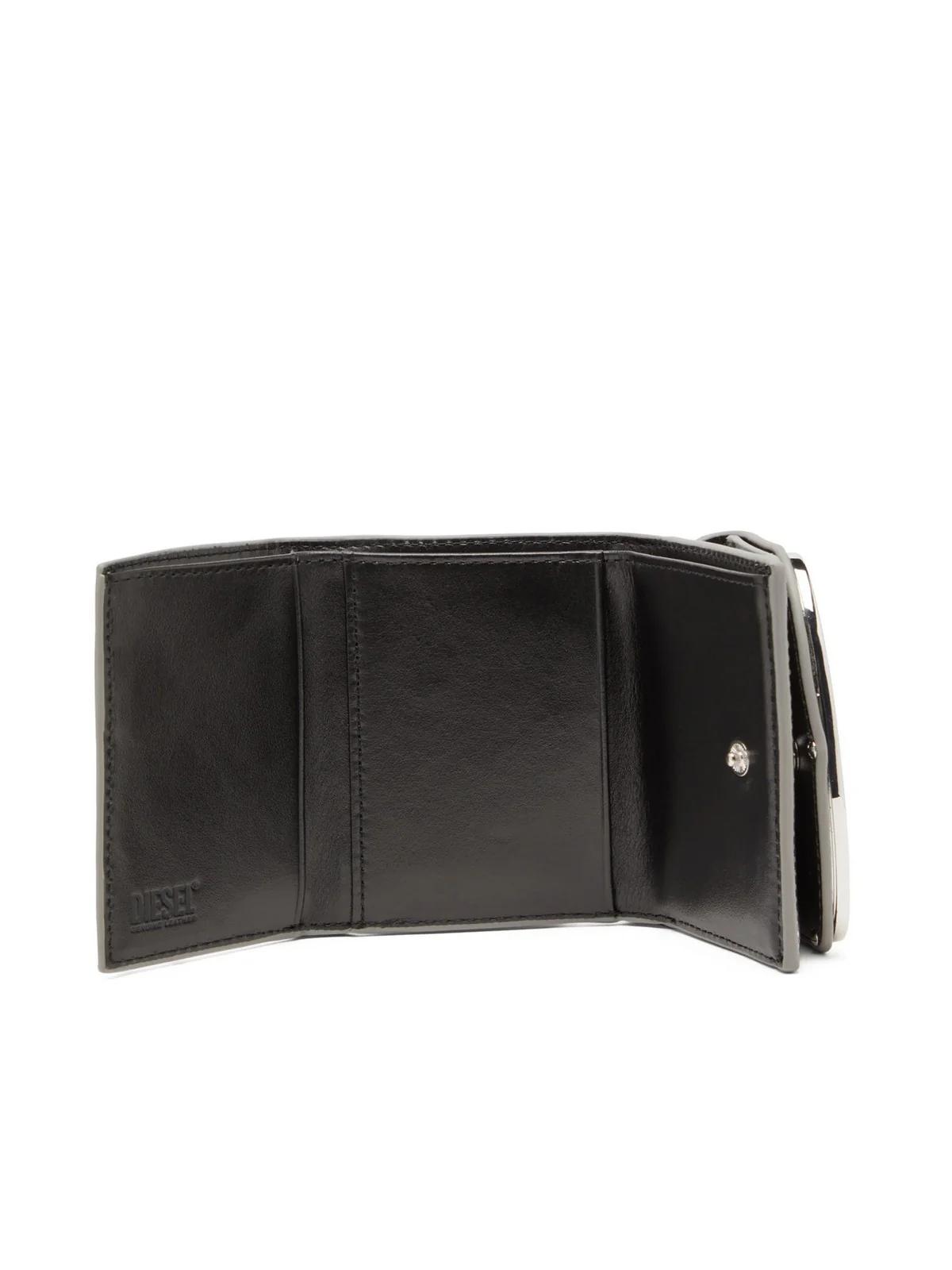 DIESEL Portafoglio Donna 1DR 1DR TRI FOLD COIN XS II WALLET X09887 PS202 H0535 981 - SILVER - Image 4