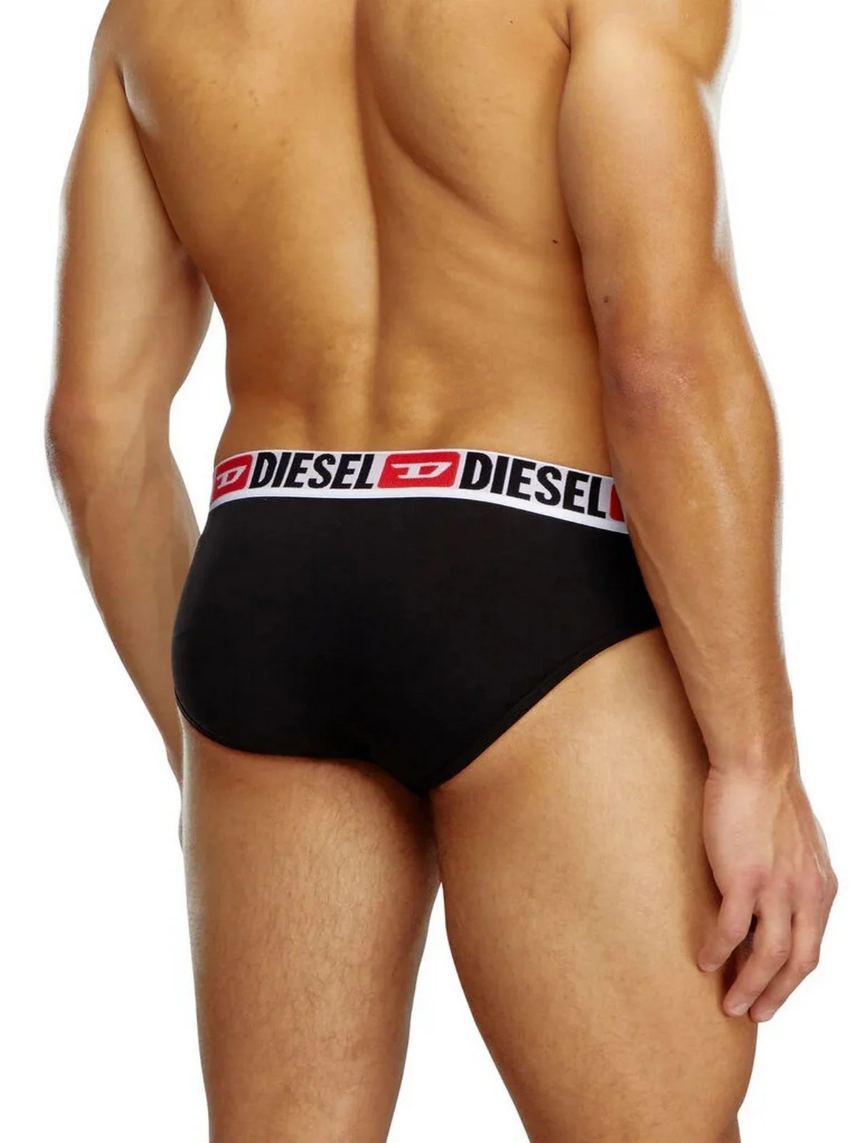 DIESEL Slip Uomo UMBR-ANDRETHREEPACK MUTANDE 00SH05 0DDAI E3784 012 - COLLAGE/BLACK - Image 3