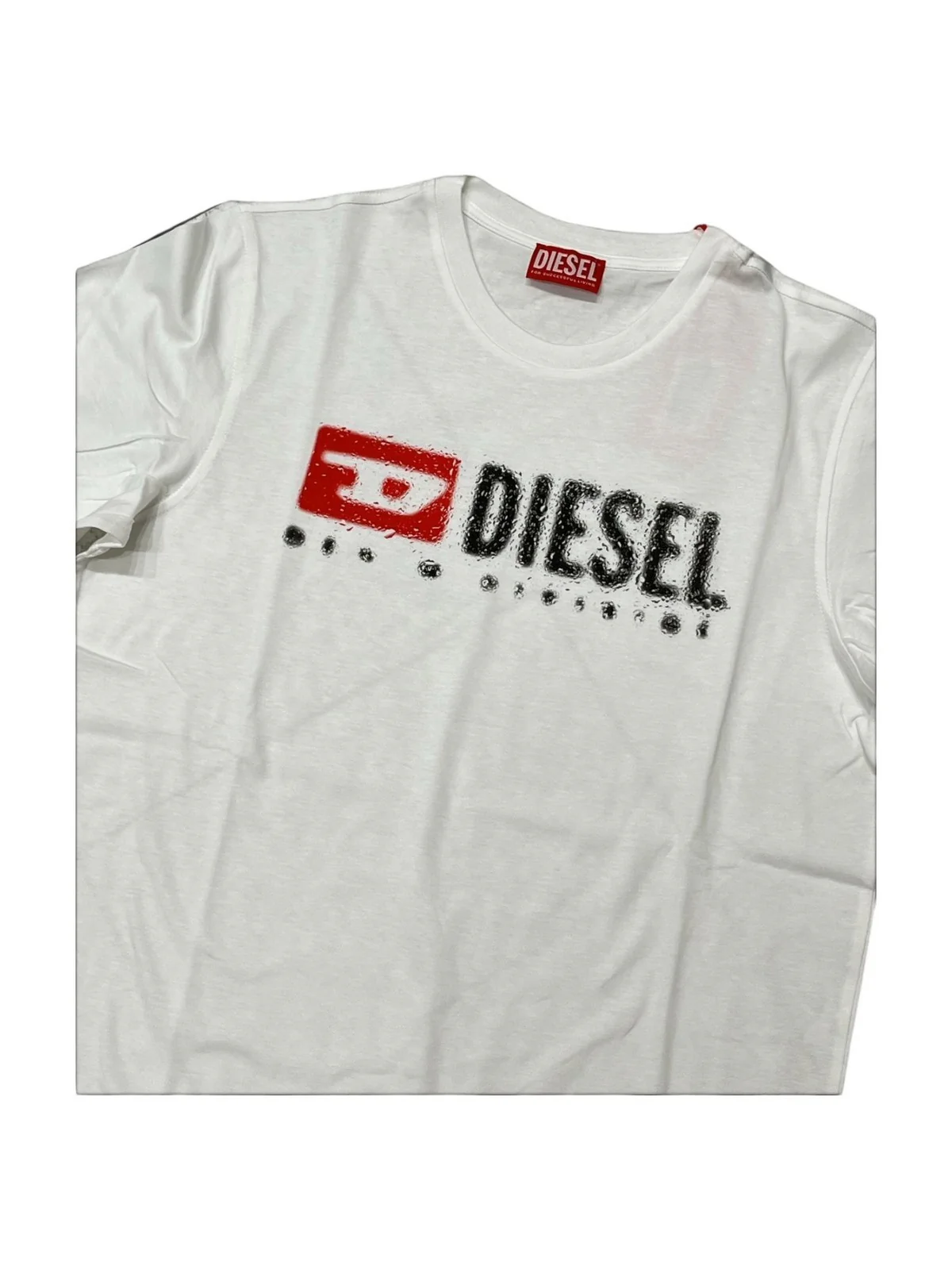 DIESEL T-shirt Bambini e ragazzi  J02474 00YI9 K100 Bianco - Image 2