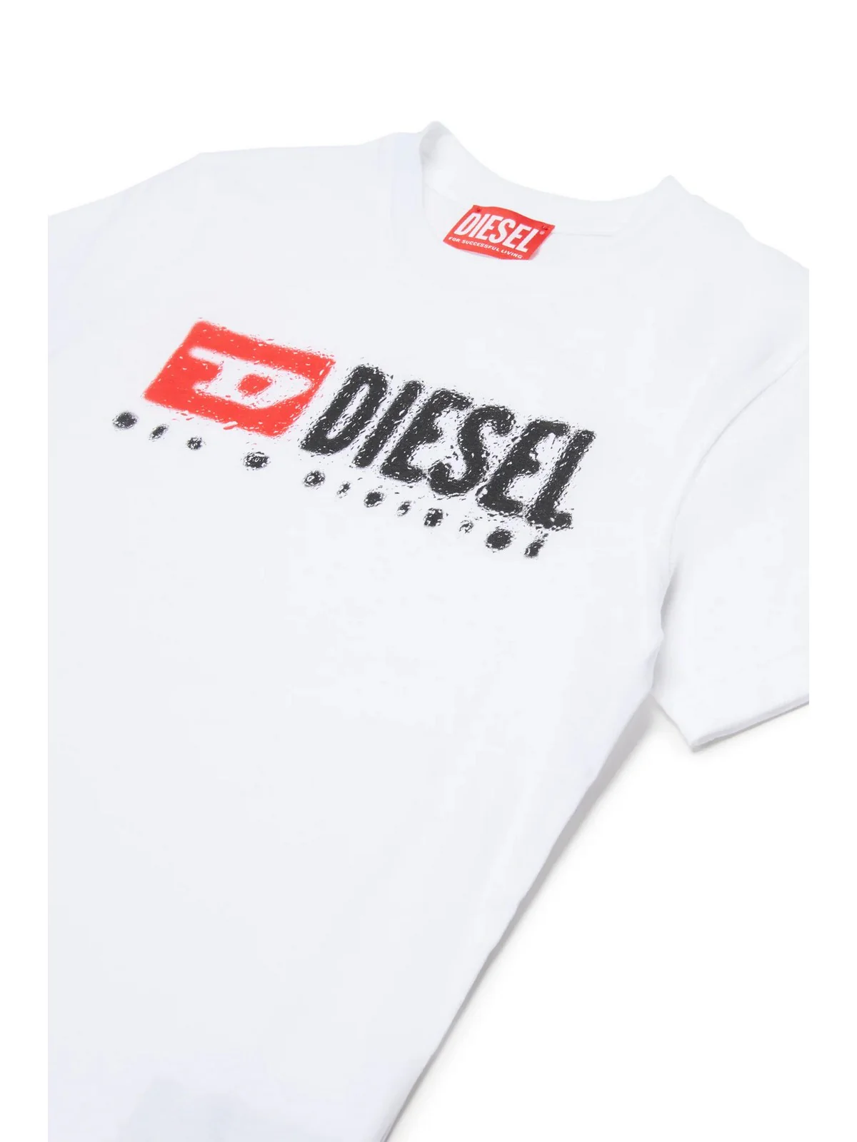 DIESEL T-shirt Bambini e ragazzi  J02475 00YI9 K100 Bianco - Image 2