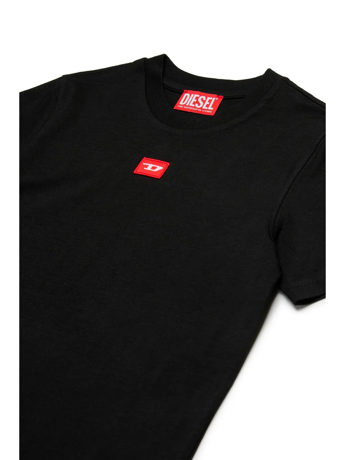 DIESEL T-shirt Bambini e ragazzi  J02501 0GRAI K900 Nero - Image 3