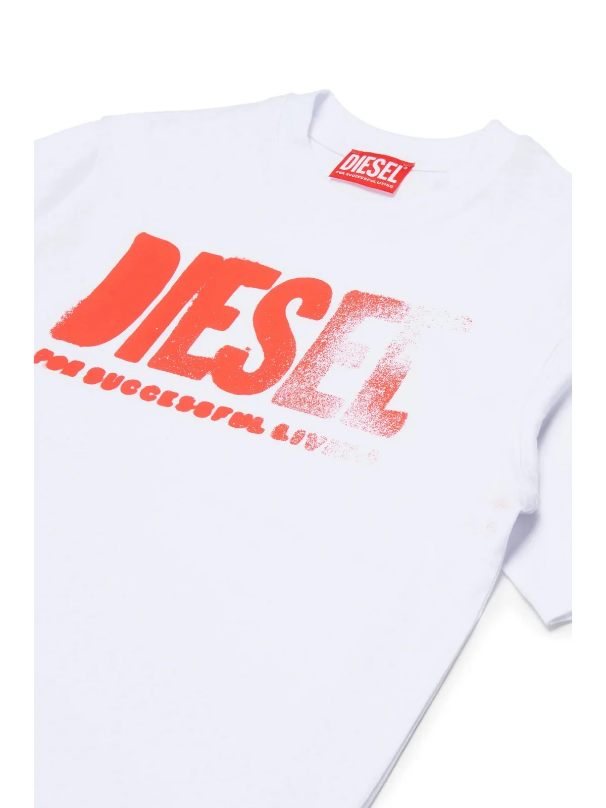 DIESEL T-shirt Bambini e ragazzi  J02587 0GRAI K100 Bianco - Image 2