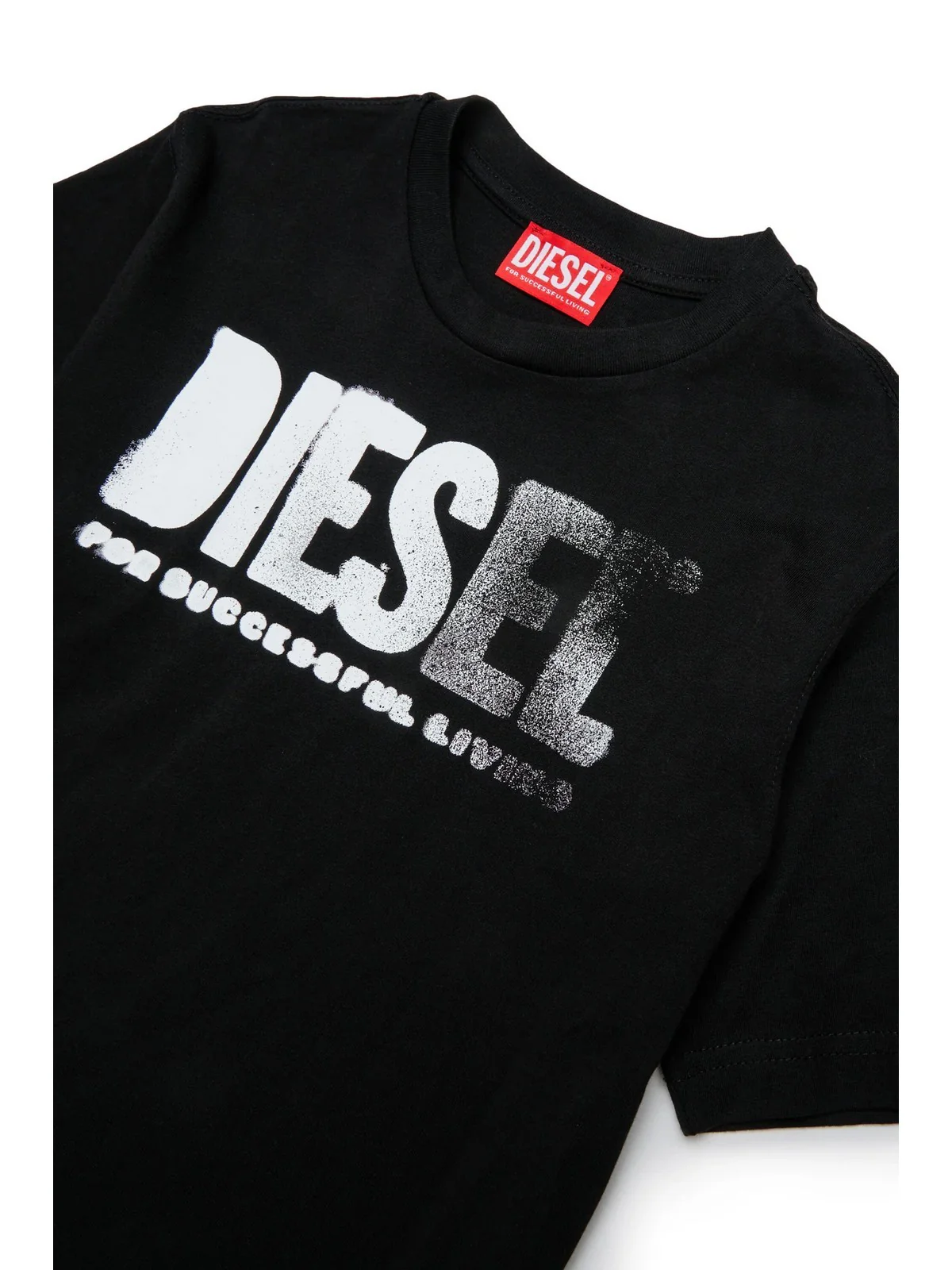 DIESEL T-shirt Bambini e ragazzi  J02587 0GRAI K900 Nero - Image 2