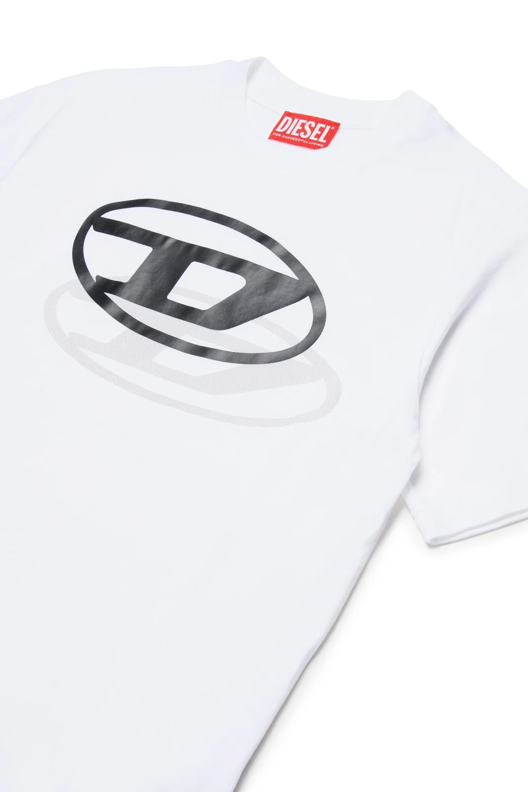 DIESEL T-shirt Bambini e ragazzi  J02601 00YI9 K100 Bianco - Image 2