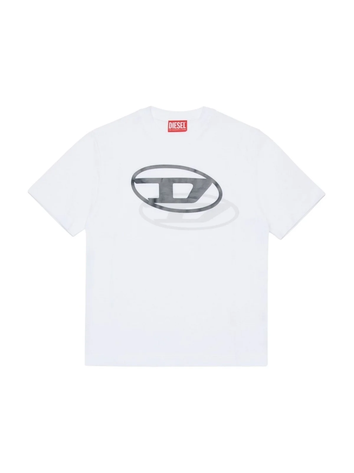 DIESEL T-shirt Bambini e ragazzi  J02601 00YI9 K100 Bianco - Image 4