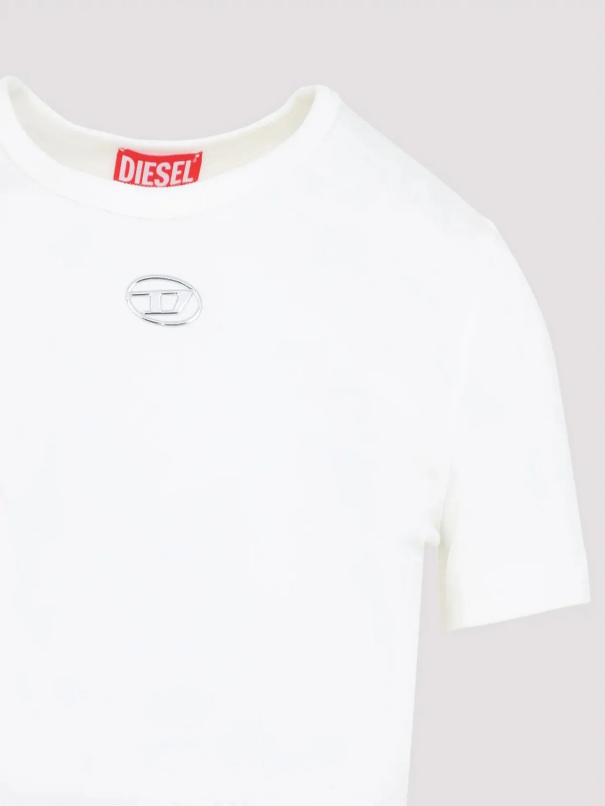 DIESEL T-shirt Donna T-ELE-LONG-OD TOP A19910 0JMBA 141 104 - OFF/WHITE - Image 2