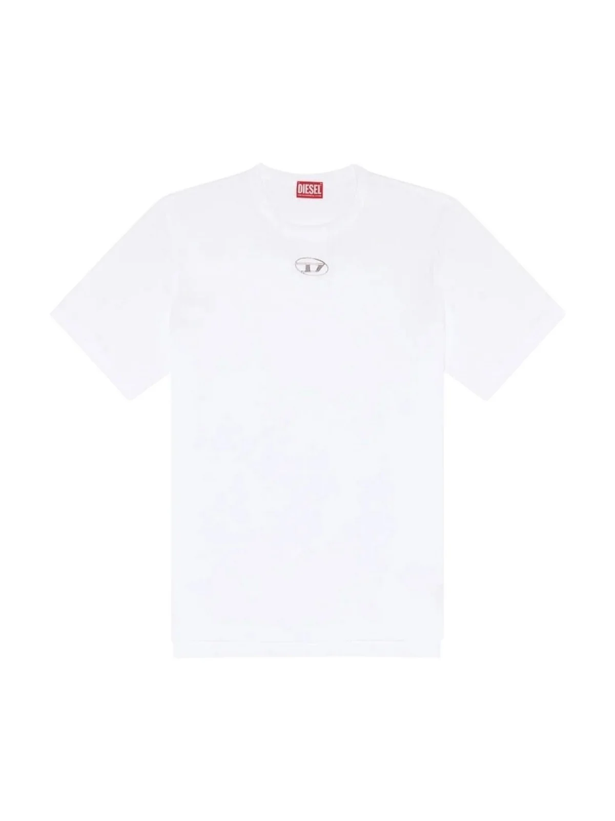 DIESEL T-shirt Uomo T-ADJUST-OD MAGLIETTA A17880 0CLBR 100 100 - WHITE - Image 5