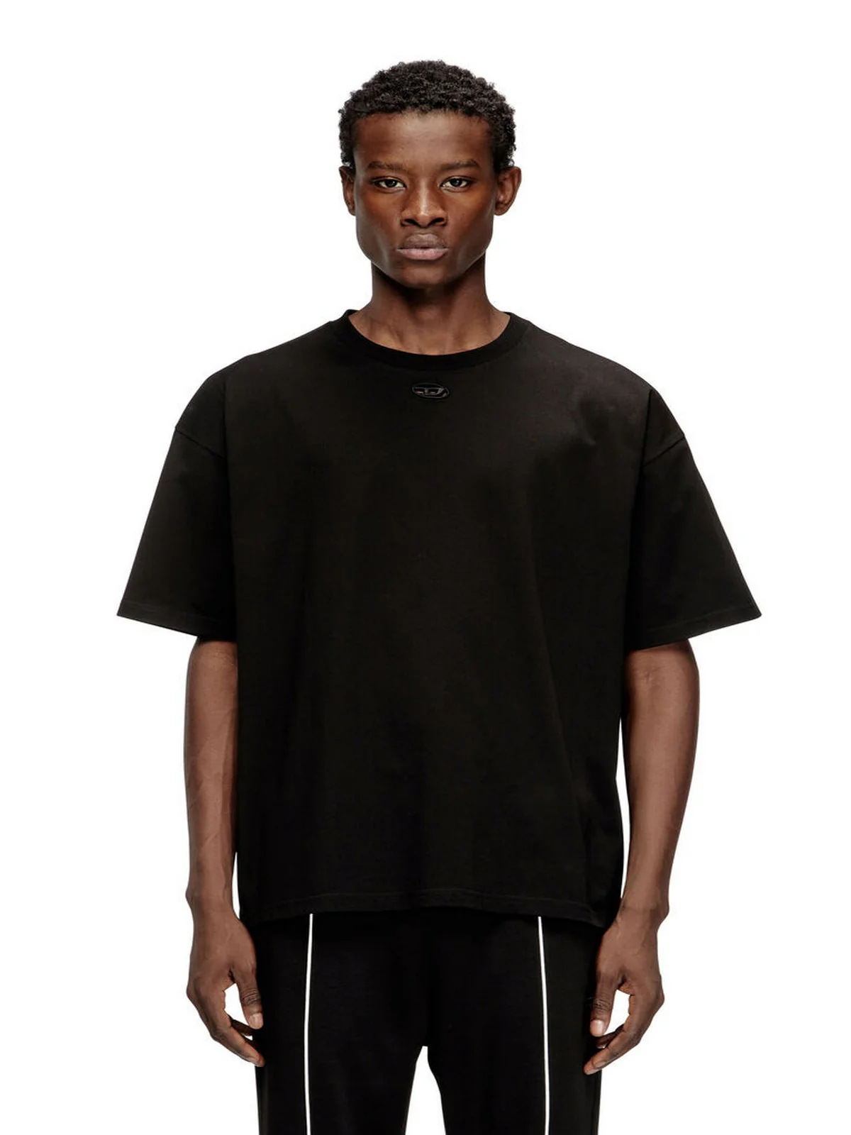 DIESEL T-shirt Uomo T-BOXT-DCO MAGLIETTA A20049 0NIAX 9XX 004 - DEEP/BLACK - Image 2