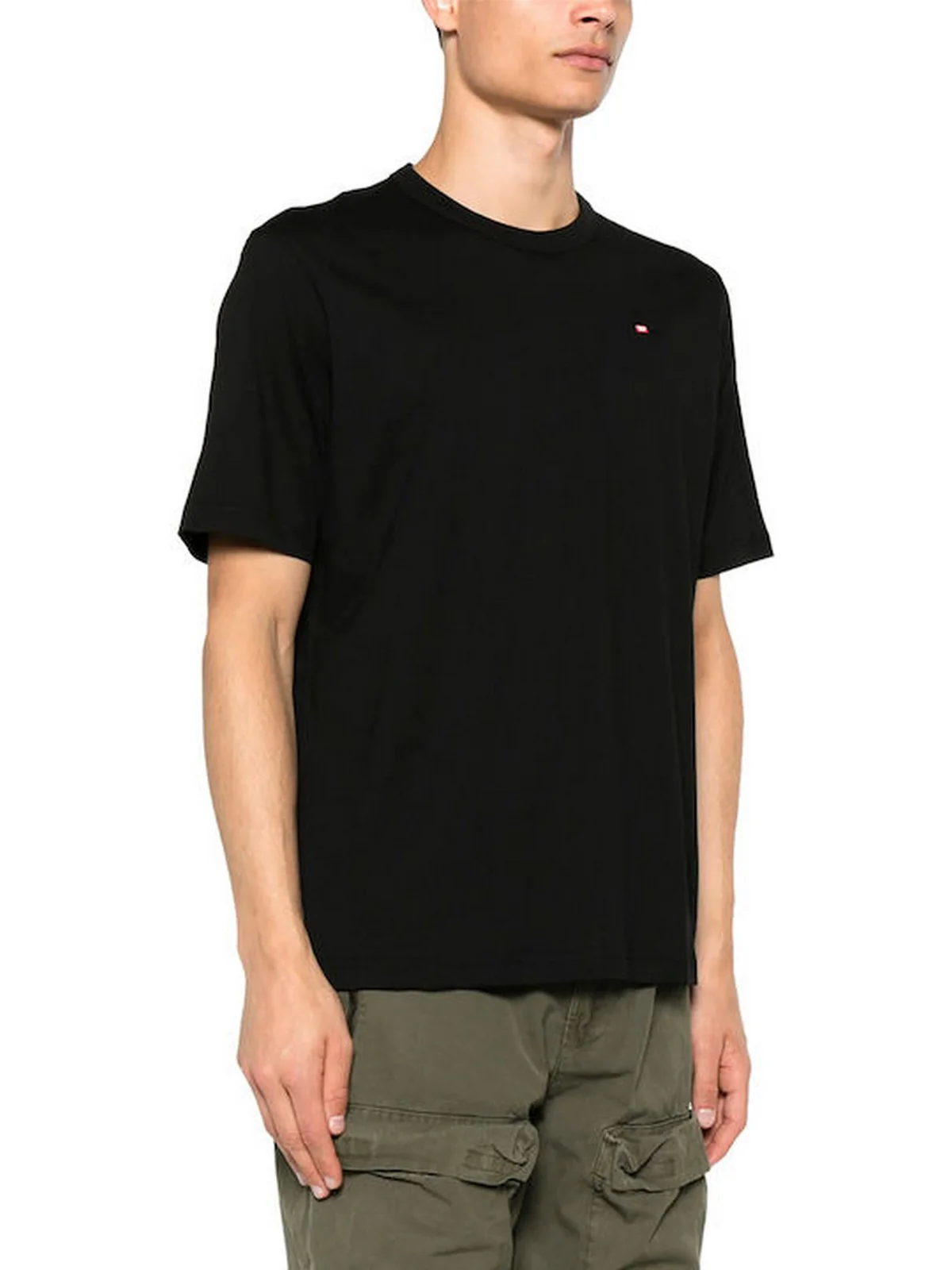 DIESEL T-shirt Uomo T-NORM-MICRODIV MAGLIETTA A20198 0NIAX 9XX 004 - DEEP/BLACK - Image 2