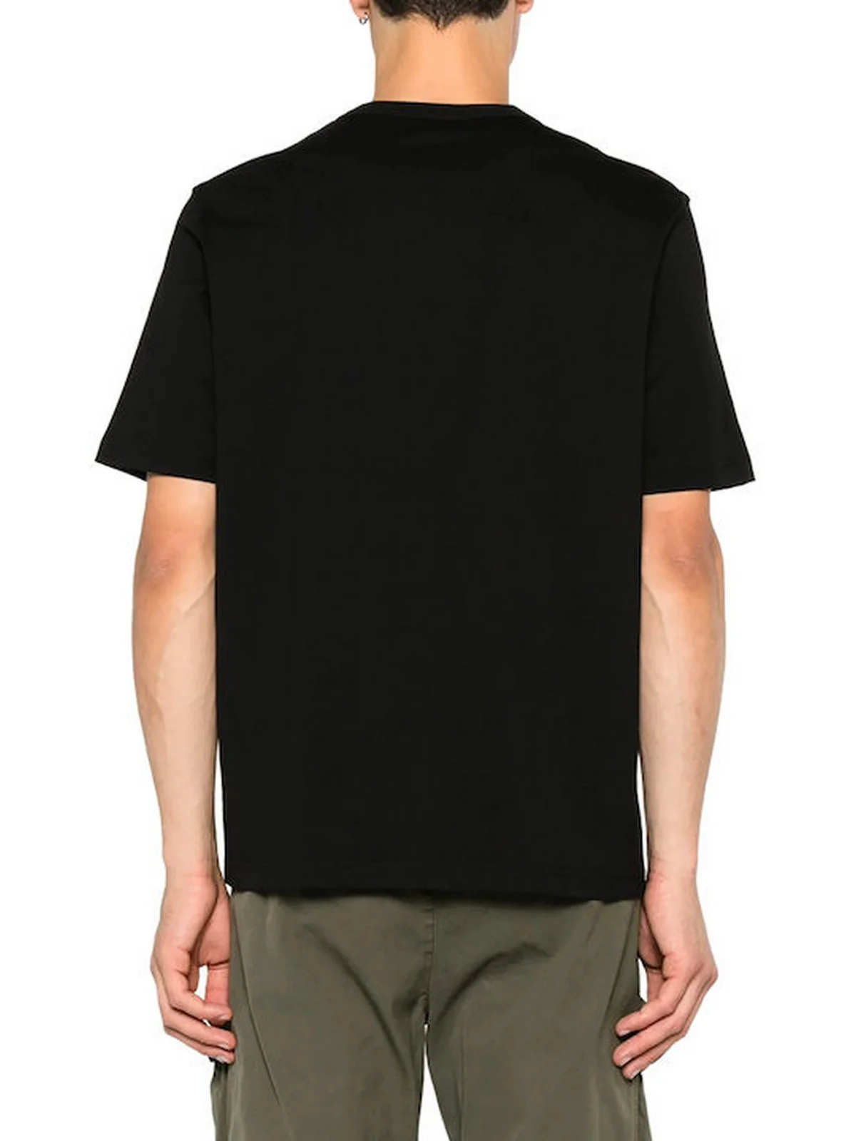 DIESEL T-shirt Uomo T-NORM-MICRODIV MAGLIETTA A20198 0NIAX 9XX 004 - DEEP/BLACK - Image 3