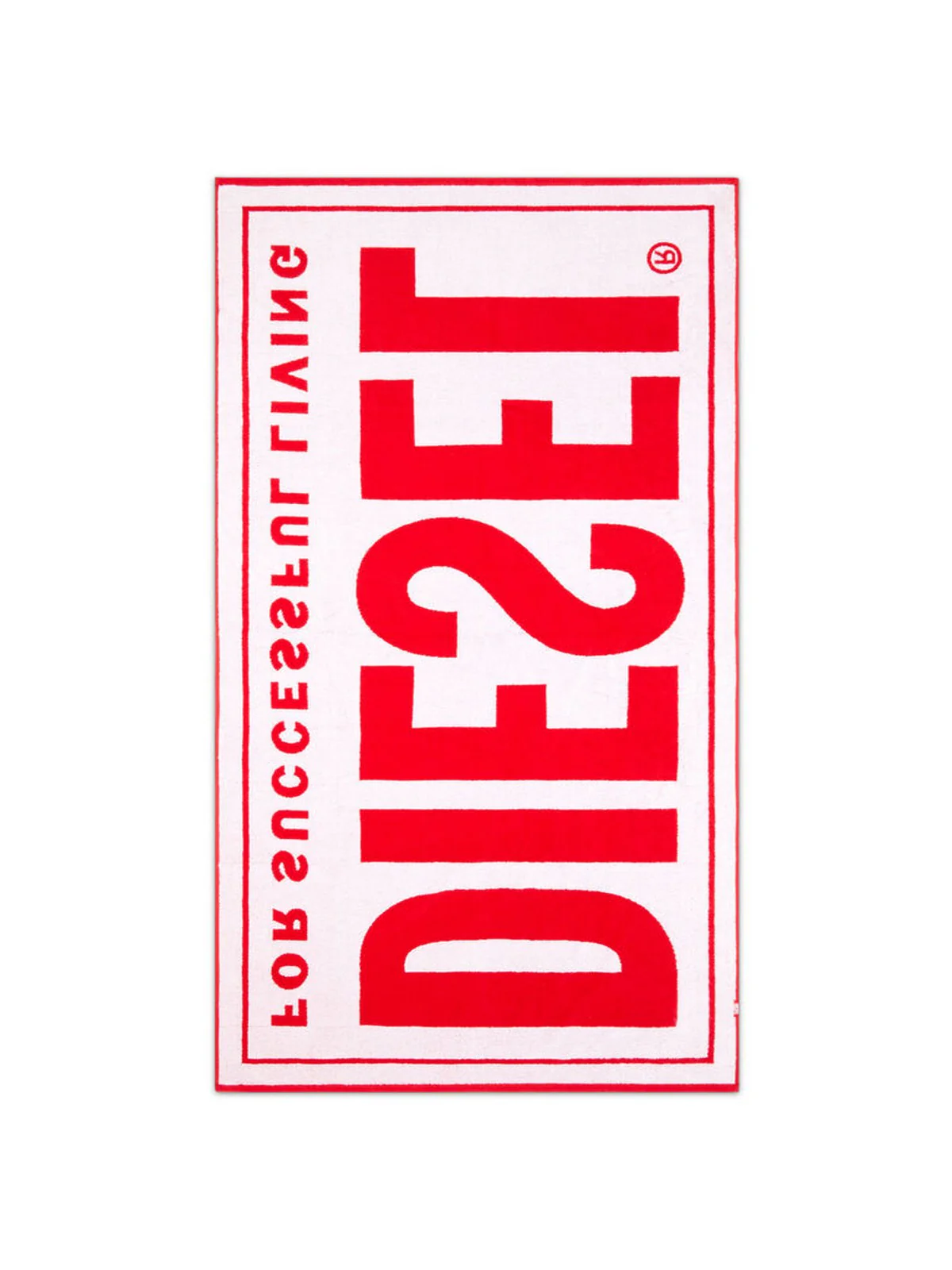 DIESEL Telo mare Uomo BMT-HELLERI ASCIUGAMANO 00CG4K 0JHAT E2096 Rosso - Image 2