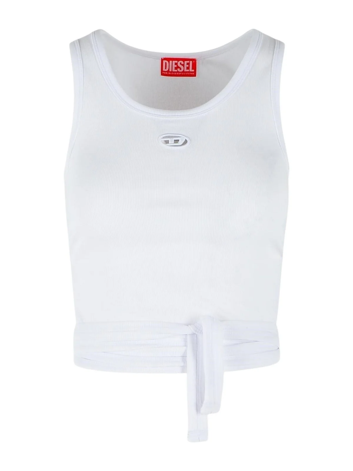 DIESEL Top Donna T-ANKY-TAIL-S1 TOP A21019 0EJAI 100 100 - WHITE