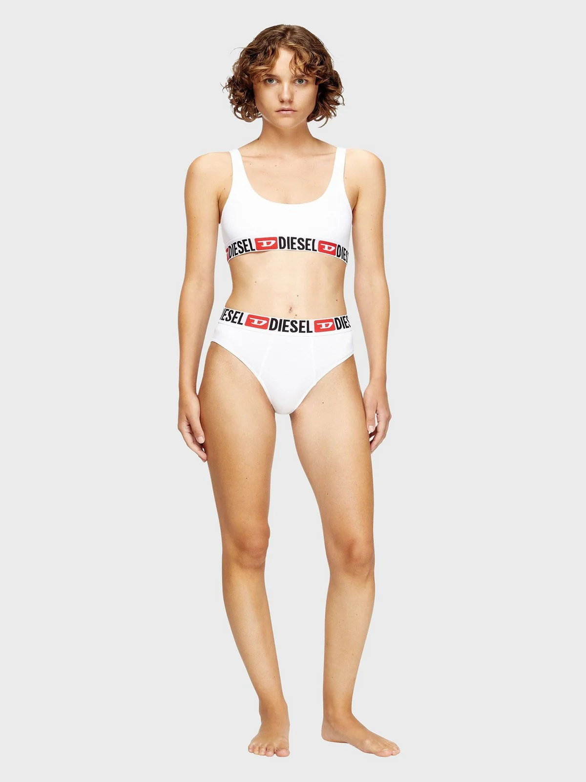 DIESEL Top Donna UFSB-ORIBA REGGISENO A13122 0NJAP 100 100 - WHITE - Image 2