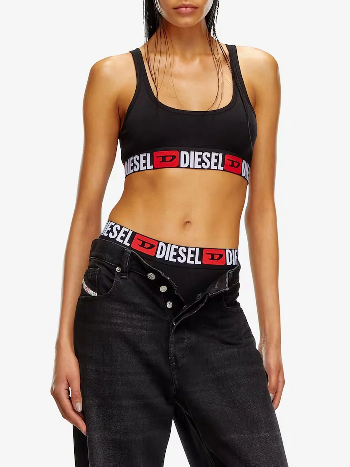 DIESEL Top Donna UFSB-ORIBA REGGISENO A13122 0NJAP 9XX 004 - DEEP/BLACK - Image 2