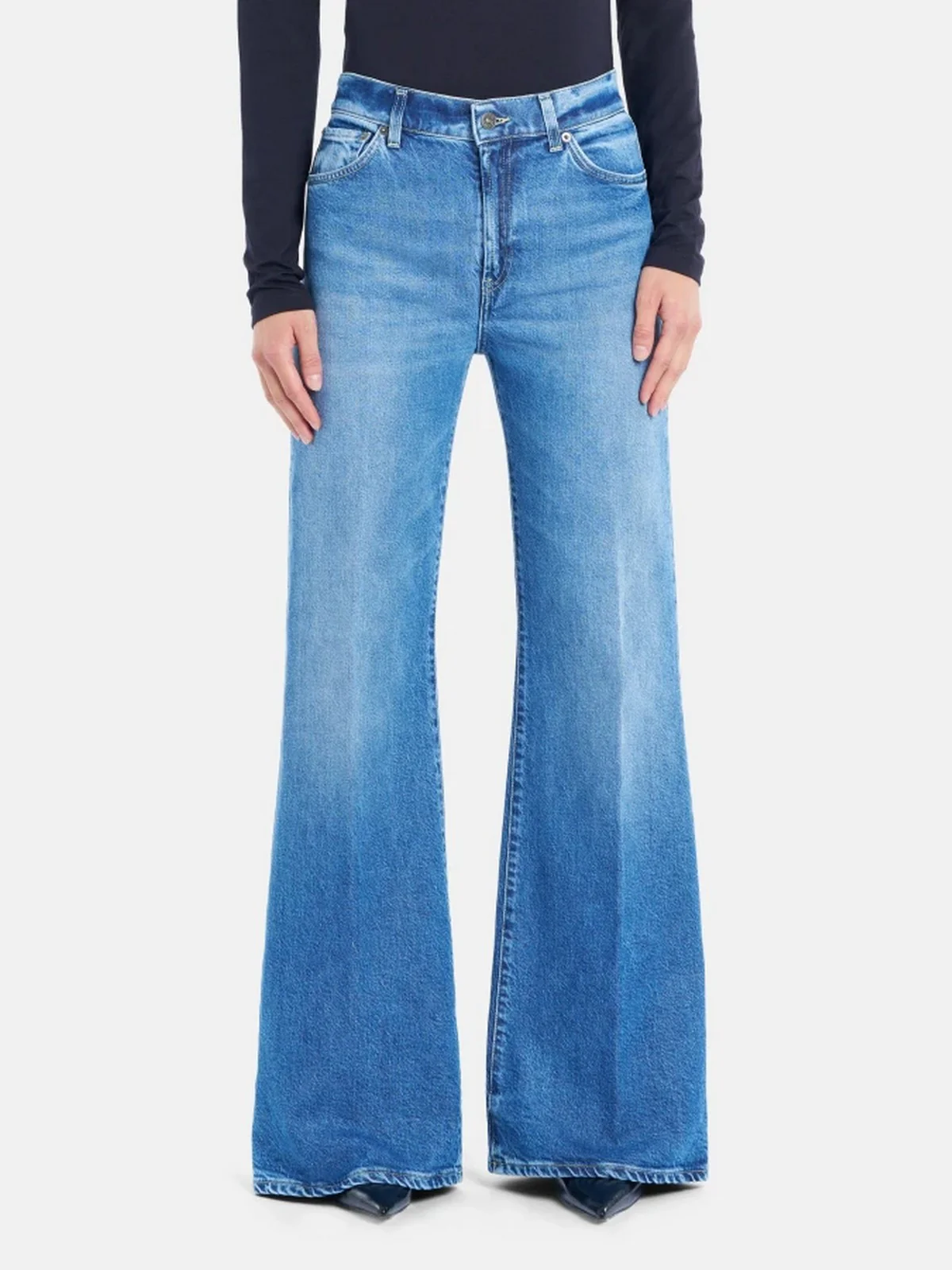 DONDUP Jeans Donna Amber DP619 DSE370D LI7 800 Blu - Image 2