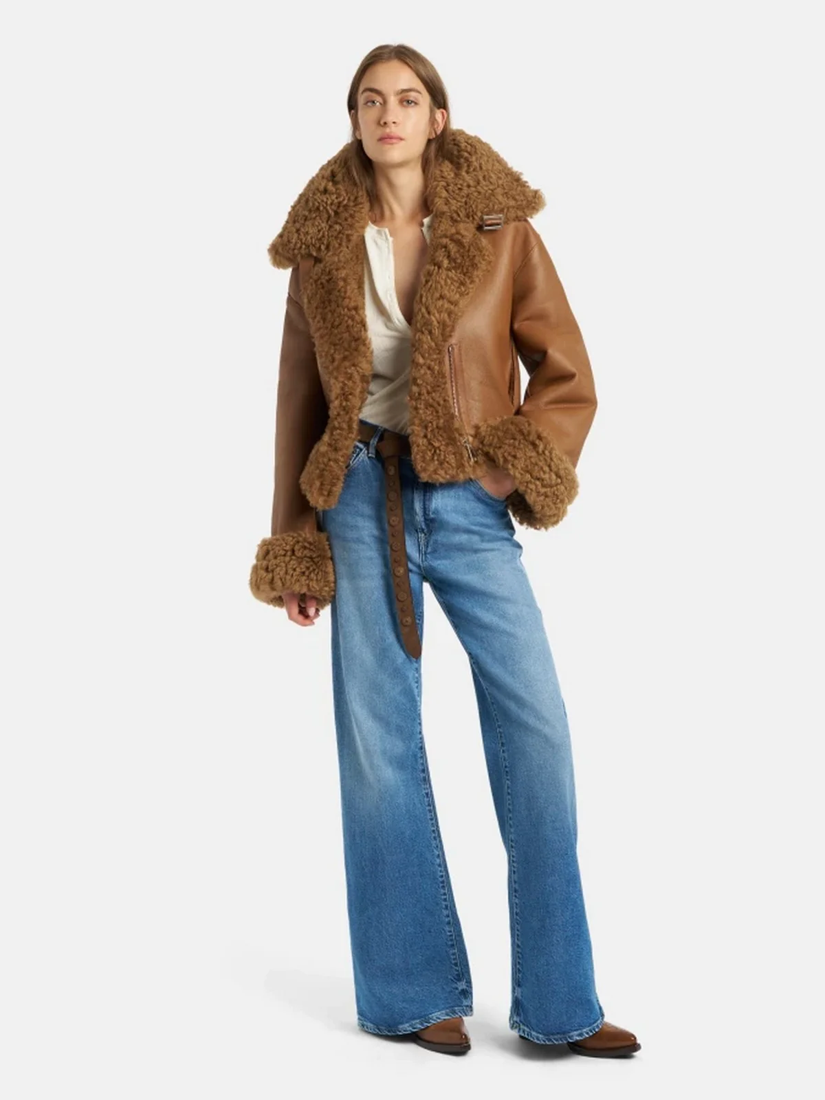 DONDUP Jeans Donna Amber DP619 DSE370D LI7 800 Blu - Image 3