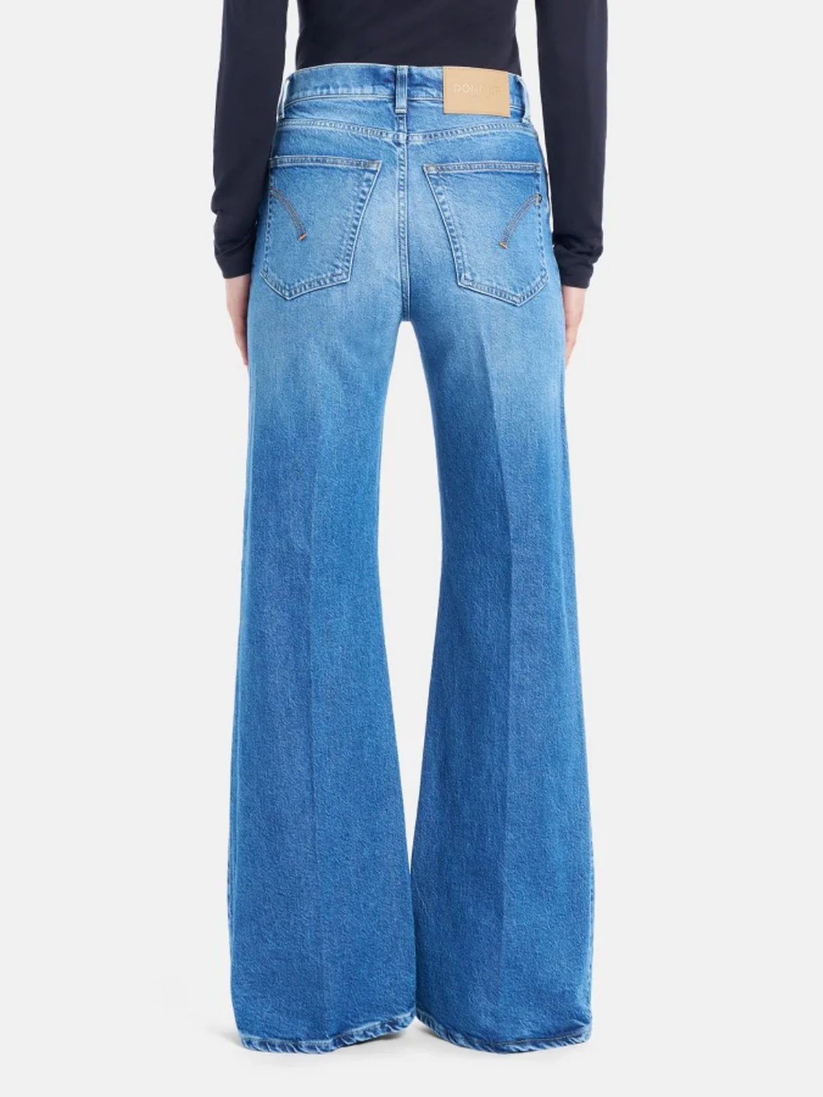 DONDUP Jeans Donna Amber DP619 DSE370D LI7 800 Blu - Image 4
