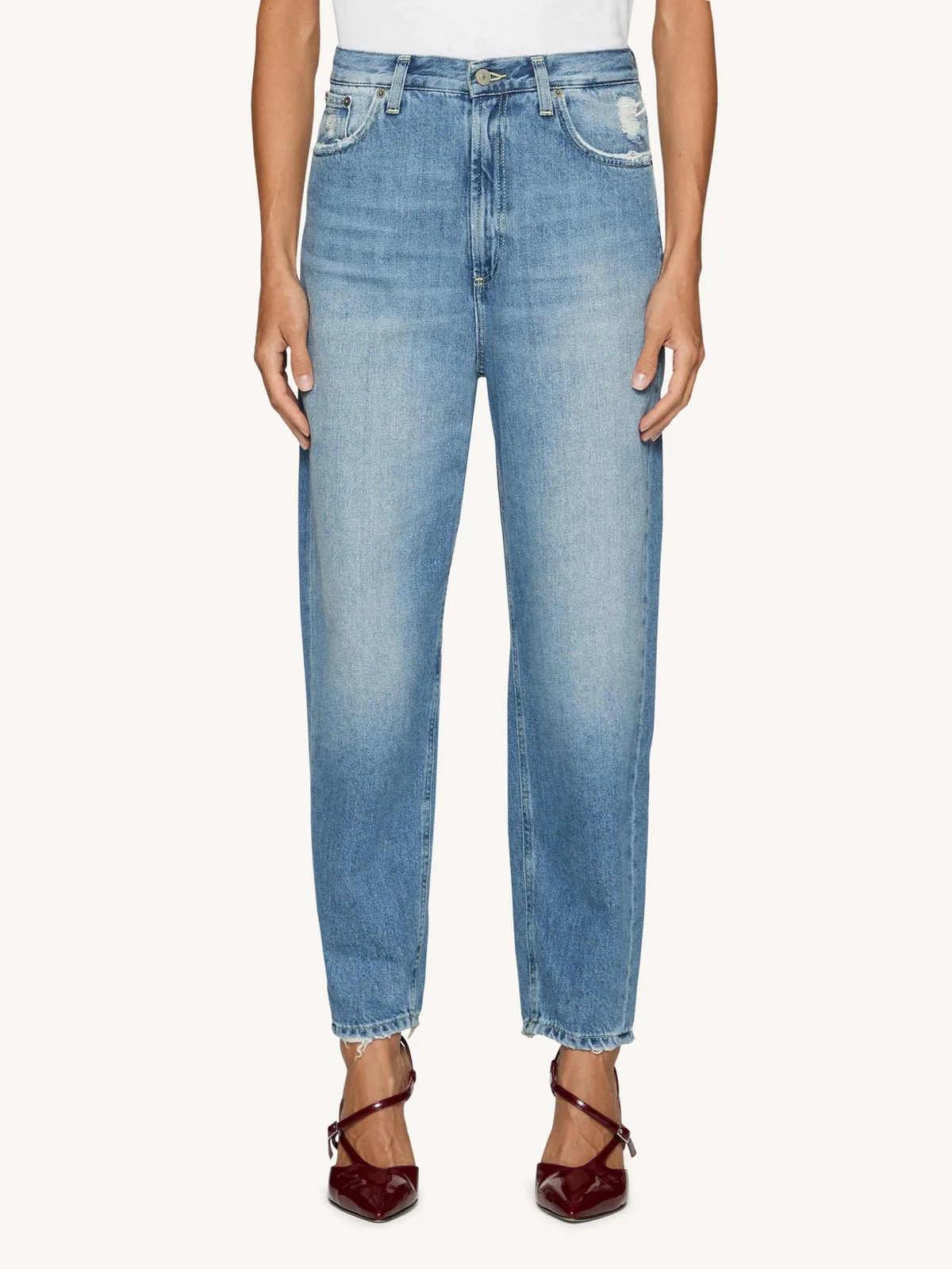 DONDUP Jeans Donna Bessie DP784 DF0290D IP5 800 Blu - Image 2