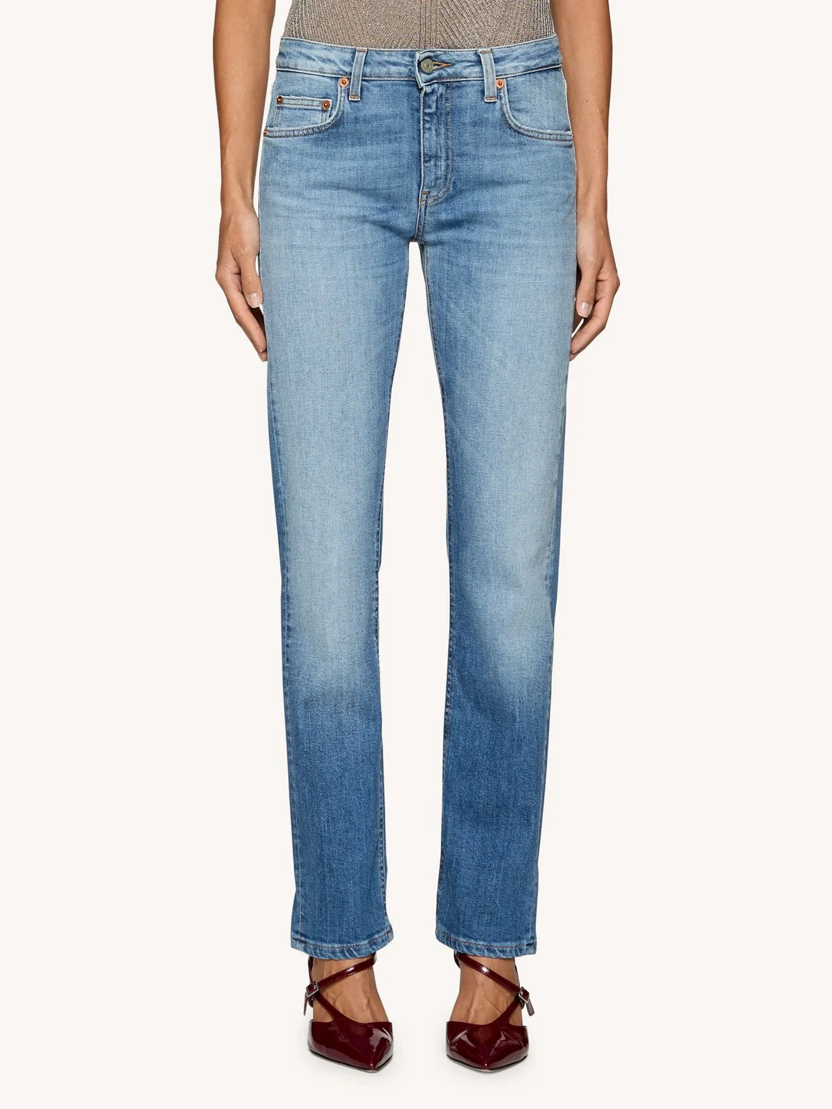 DONDUP Jeans Donna Coco DP801 DSK297D J09 800 Blu - Image 2