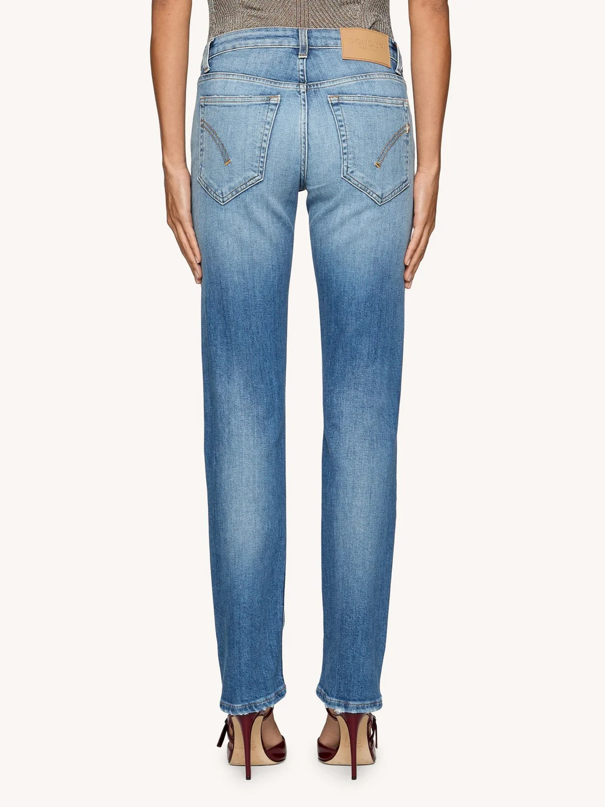 DONDUP Jeans Donna Coco DP801 DSK297D J09 800 Blu - Image 3