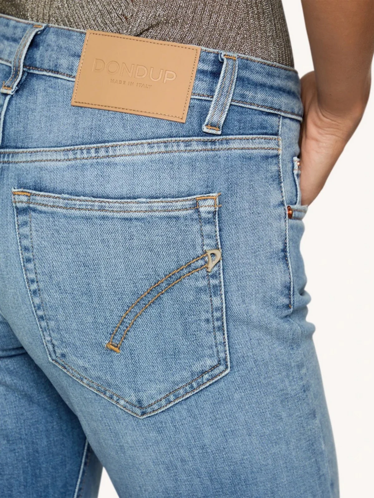 DONDUP Jeans Donna Coco DP801 DSK297D J09 800 Blu - Image 4