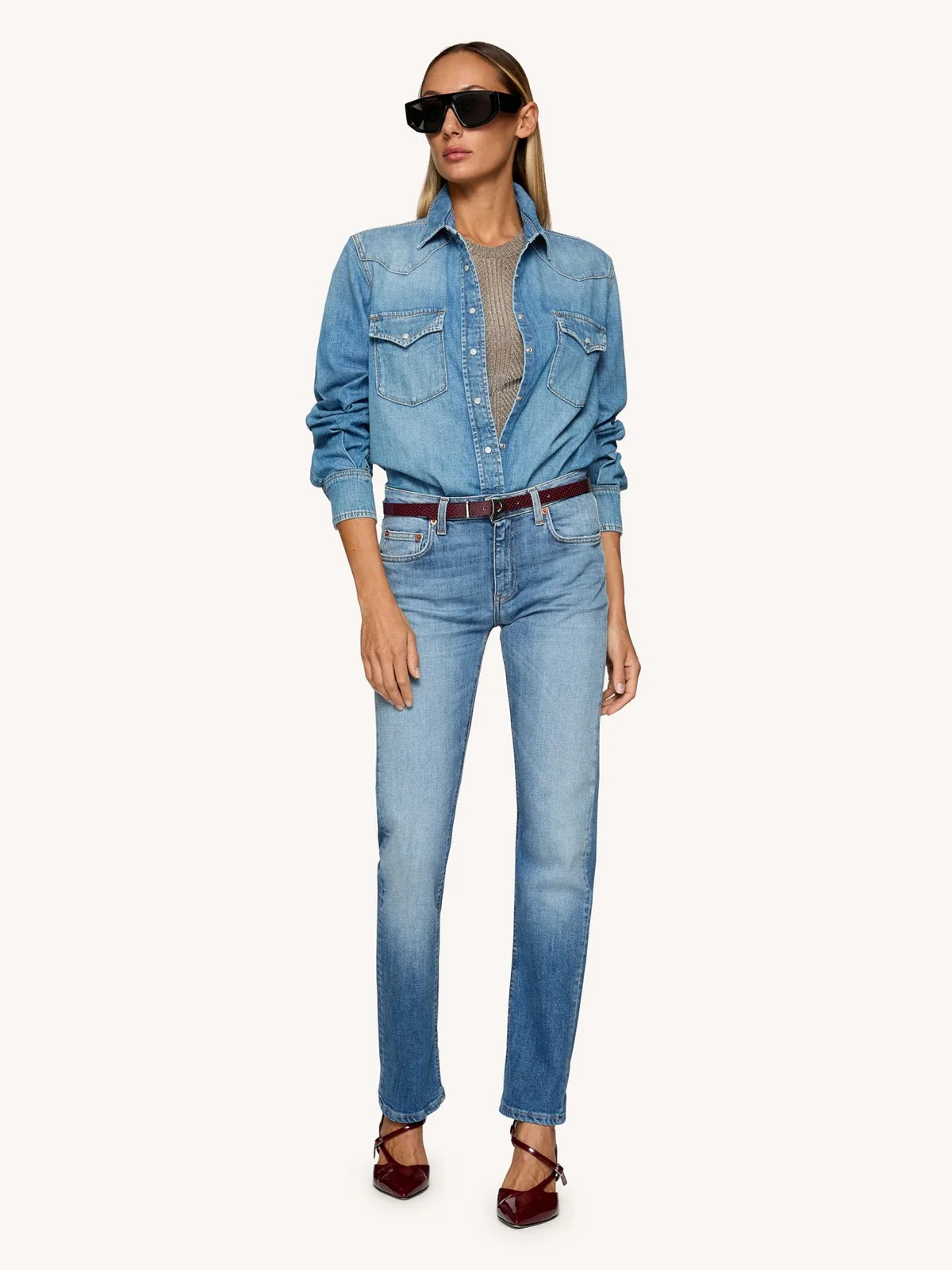 DONDUP Jeans Donna Coco DP801 DSK297D J09 800 Blu - Image 5