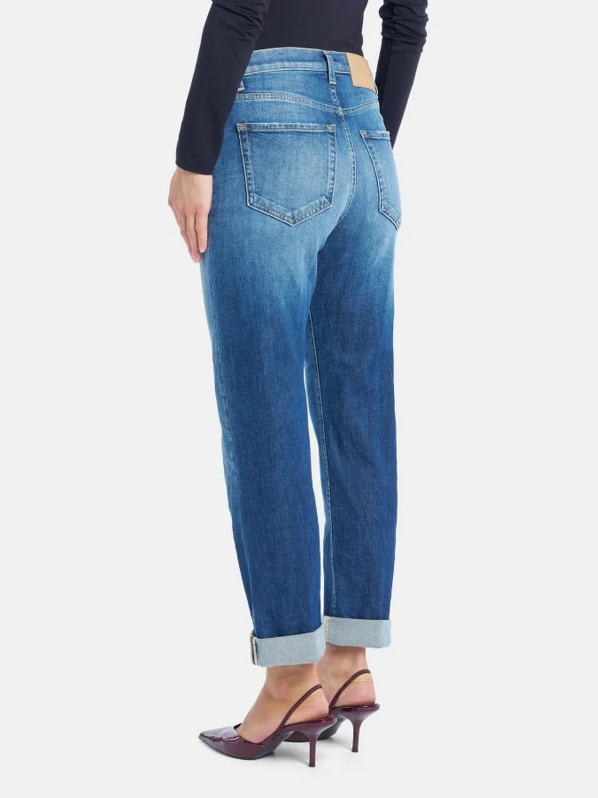 DONDUP Jeans Donna Icon DP776 DSK297D J24 800 Blu - Image 4