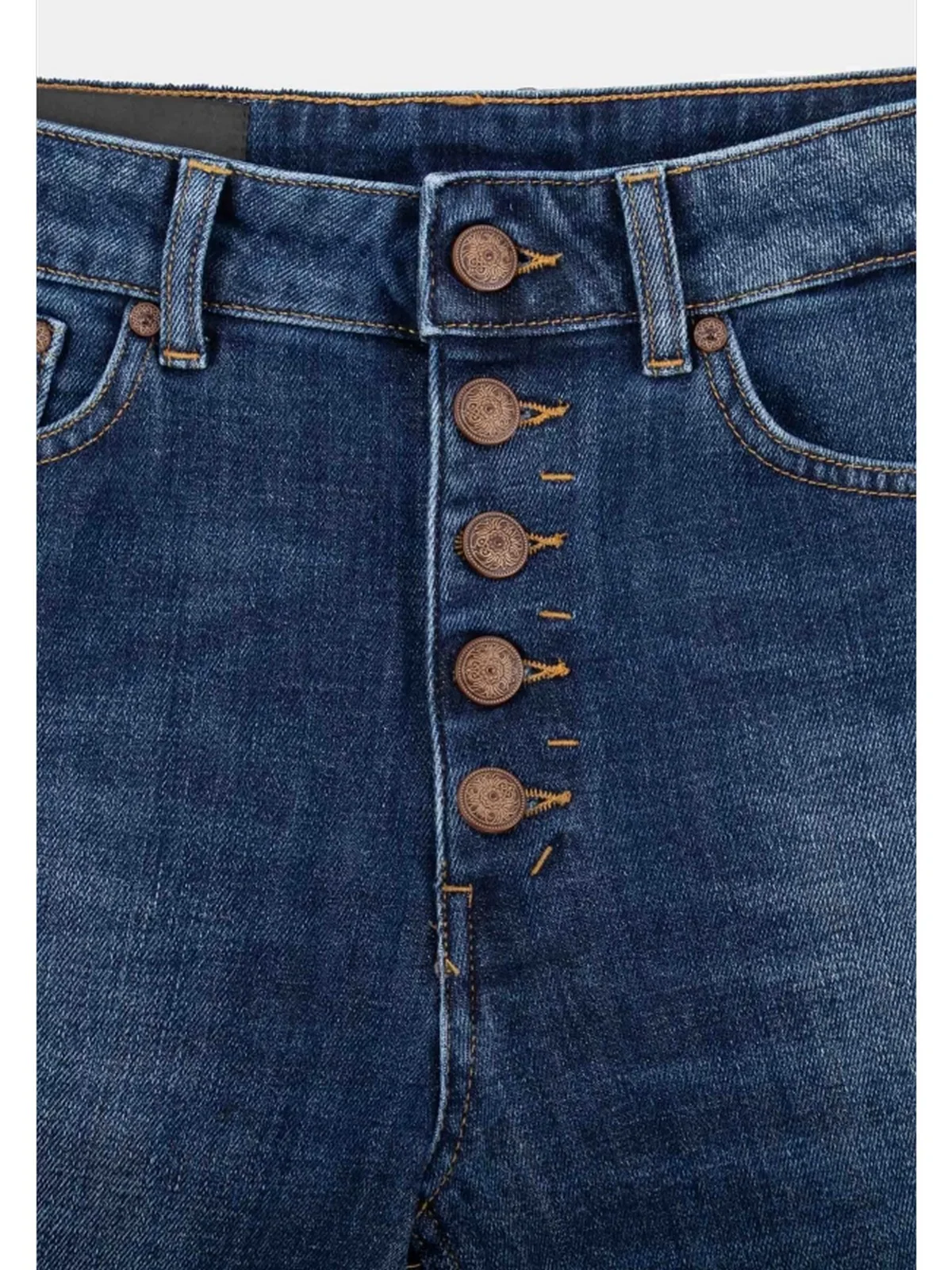 DONDUP Jeans Donna KOONS BOT GIOIELLO DP268B DS0229D LH4 800 Blu - Image 2