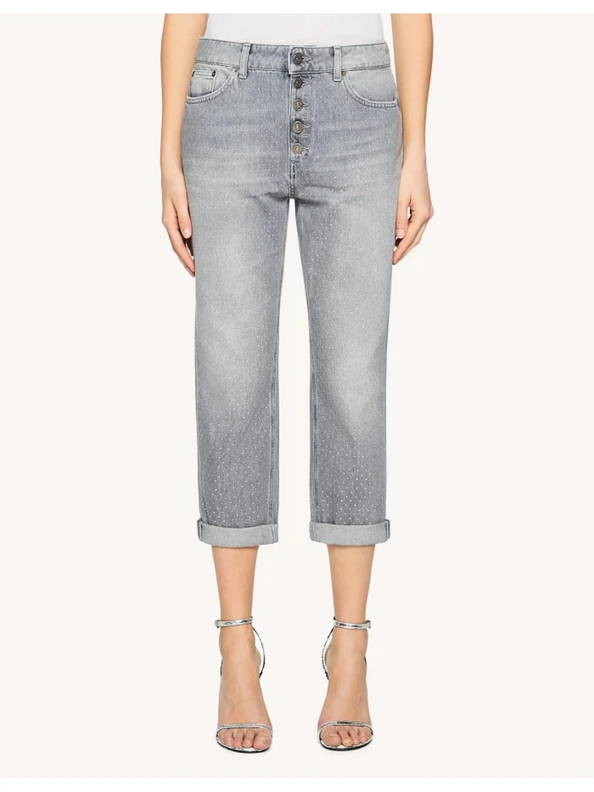 DONDUP Jeans Donna KOONS DP268B DF0277D HP9W 900 Grigio - Image 2