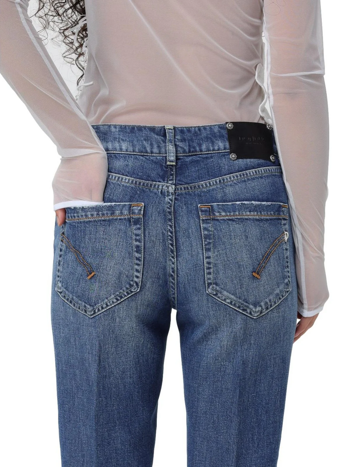 DONDUP Jeans Donna Koons gioiello DP268B DF0266D HQ1 800 Blu - Image 4