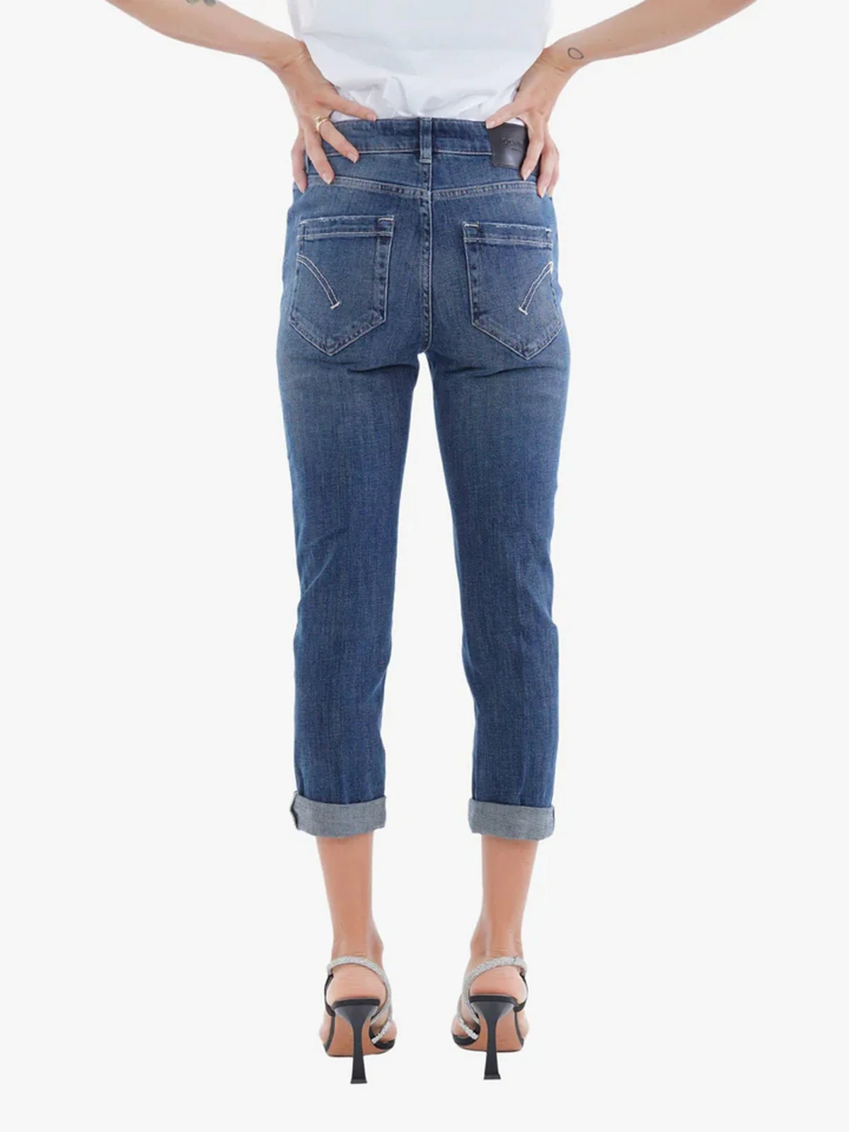 DONDUP Jeans Donna Koons gioiello DP268B DS0229D GE9 800 Blu - Image 3