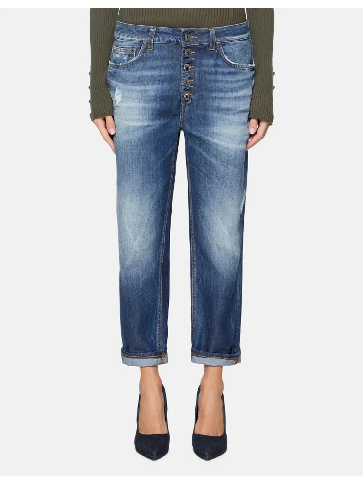DONDUP Jeans Donna PANTALONE KOONS GIOIELLO DP268B DF0266D IC5 800 Blu - Image 2